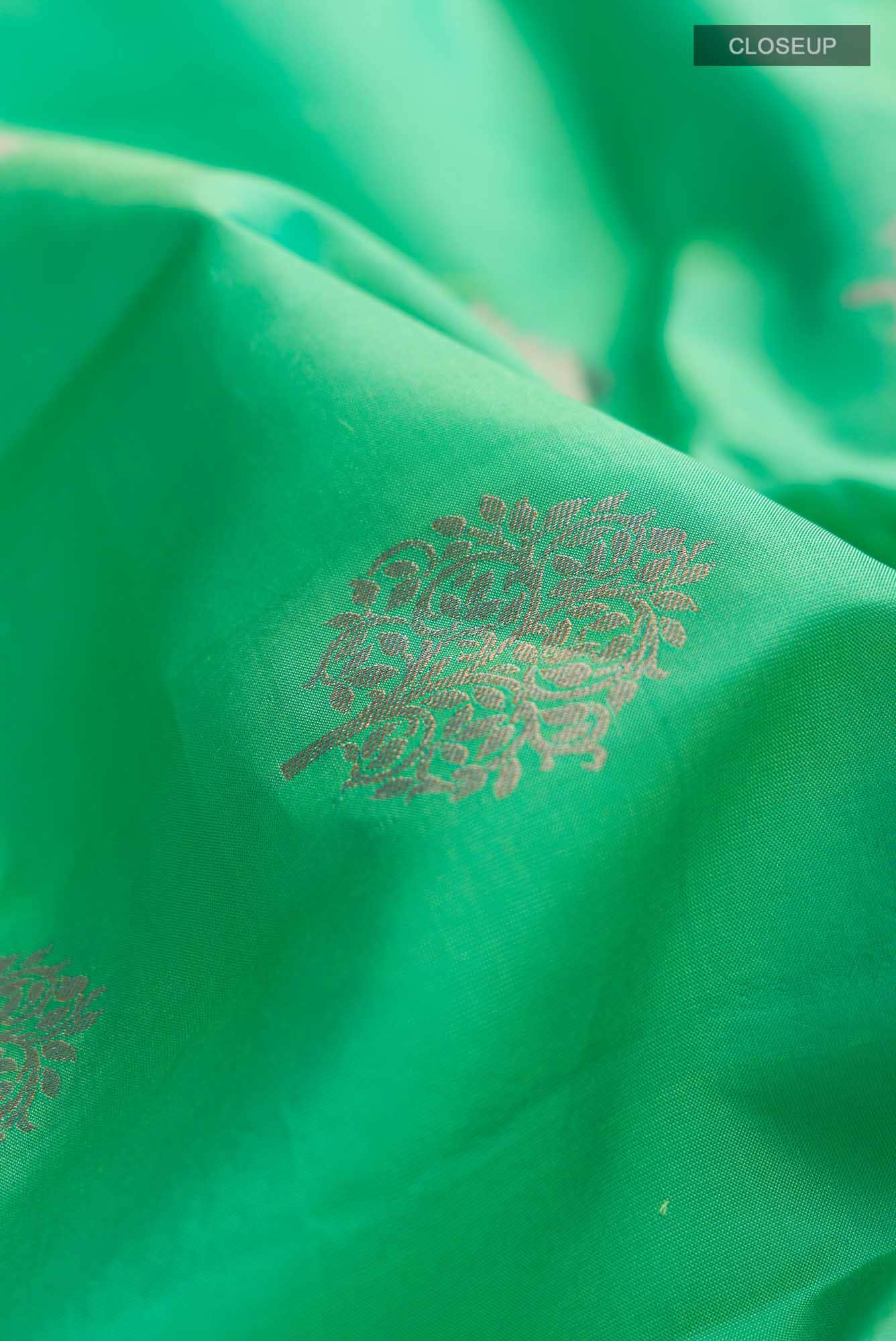 Green Kanchipuram Silk Saree