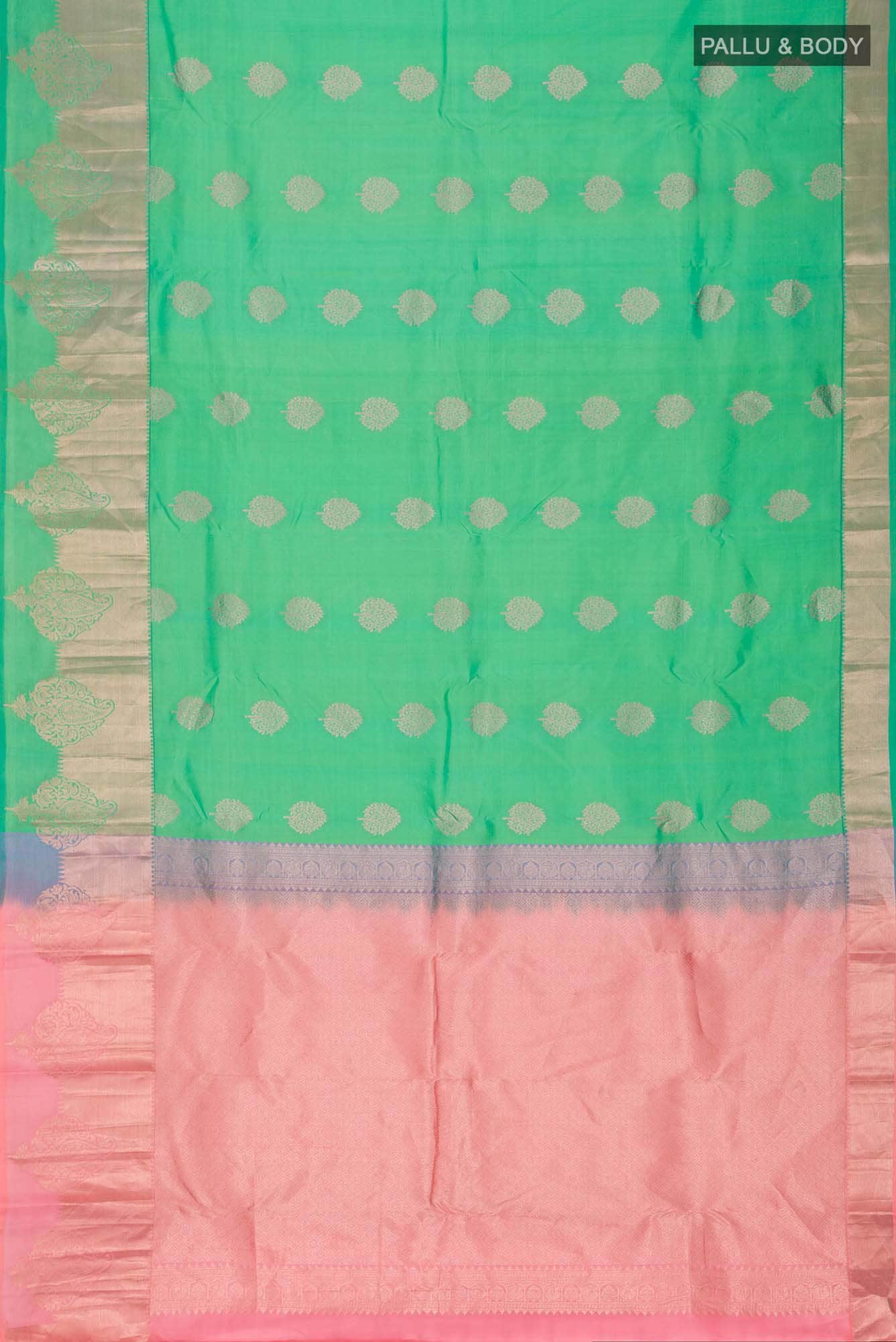 Green Kanchipuram Silk Saree