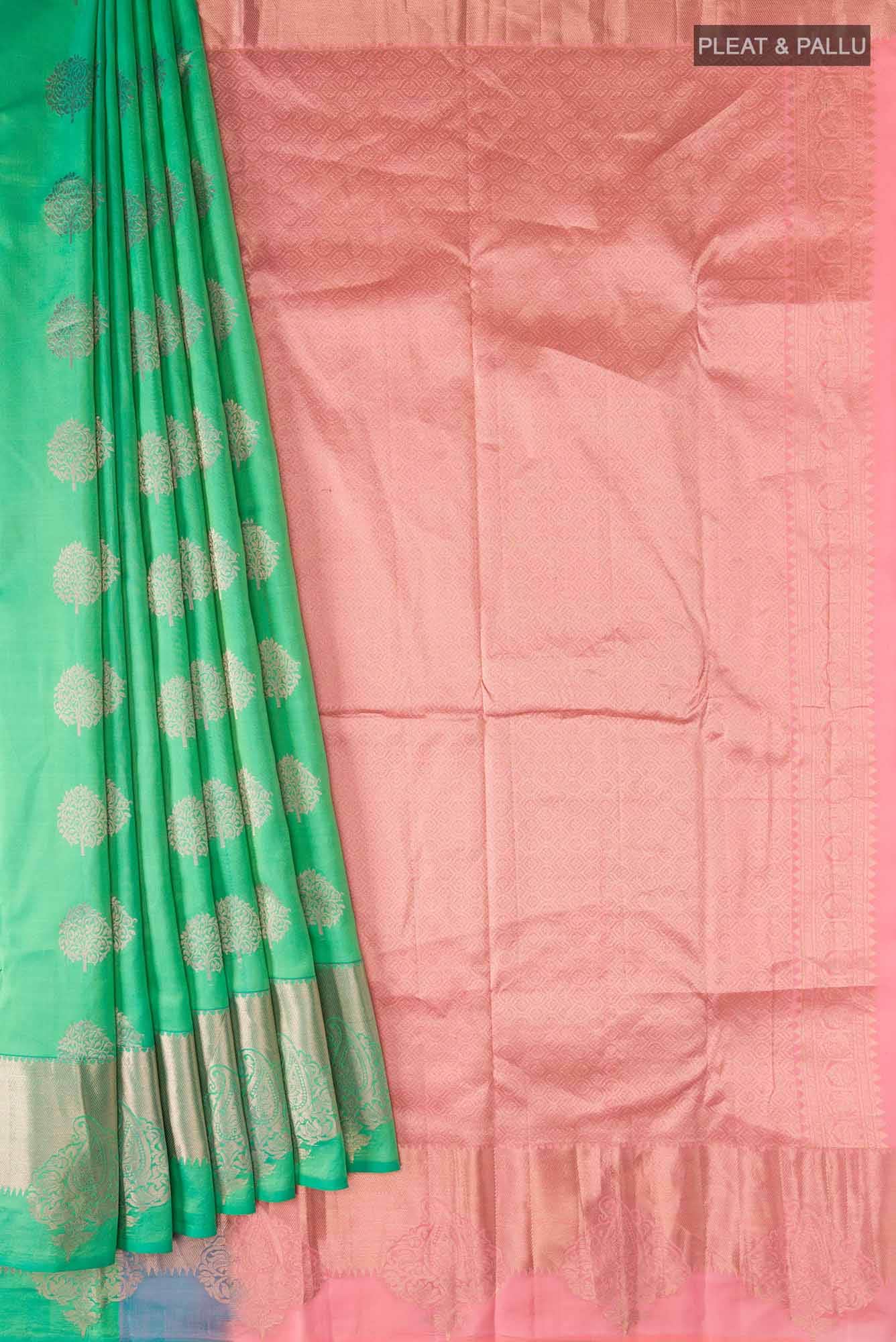 Green Kanchipuram Silk Saree