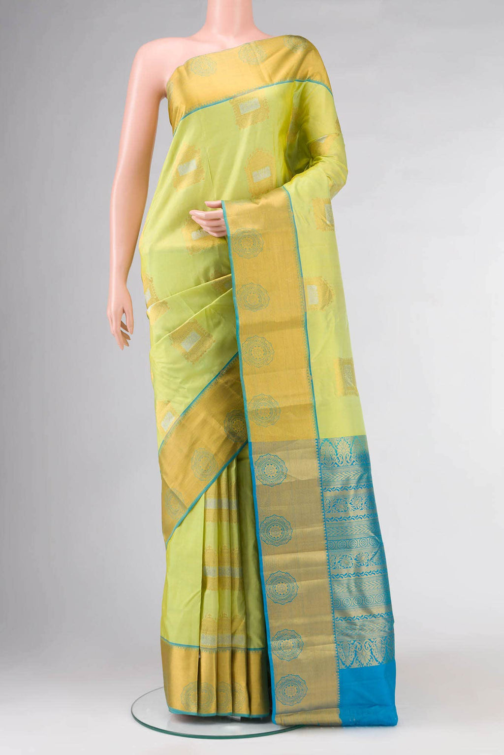 Green Kanchipuram Silk Saree