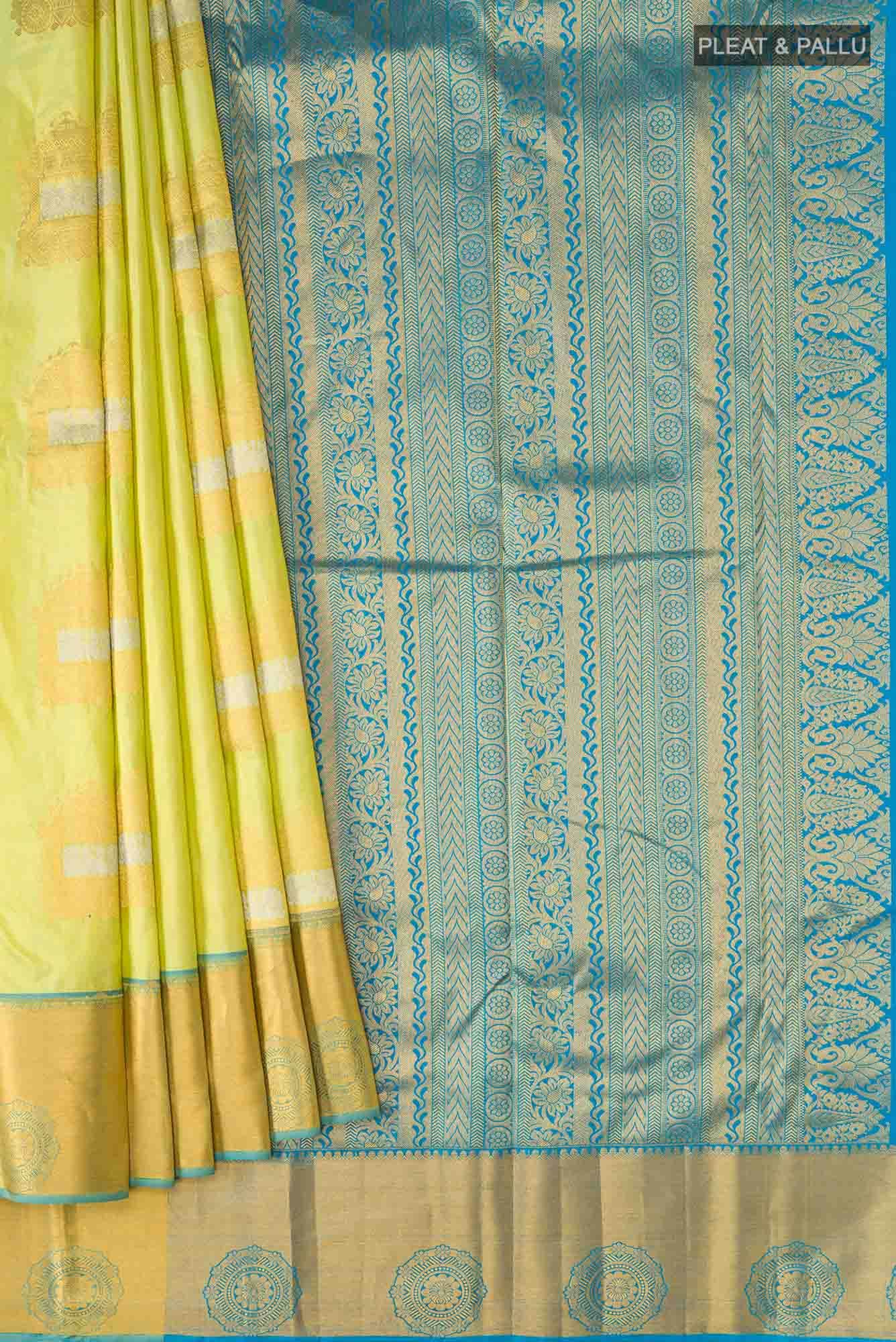 Green Kanchipuram Silk Saree