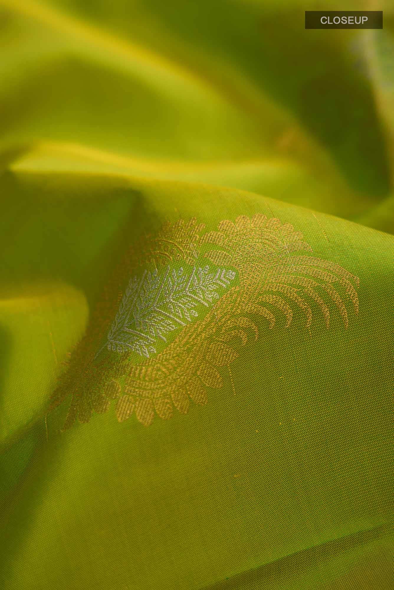 Green Kanchipuram Silk Saree