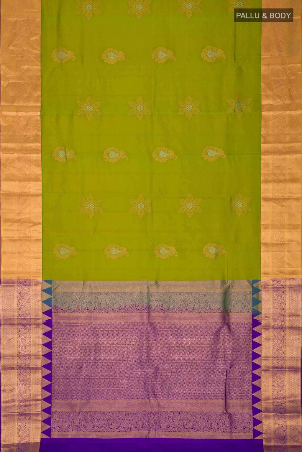 Green Kanchipuram Silk Saree