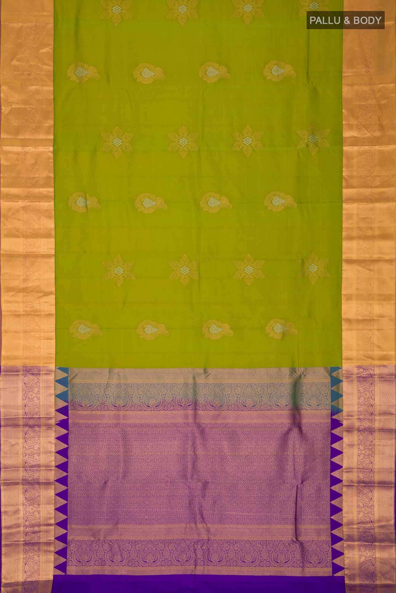 Green Kanchipuram Silk Saree