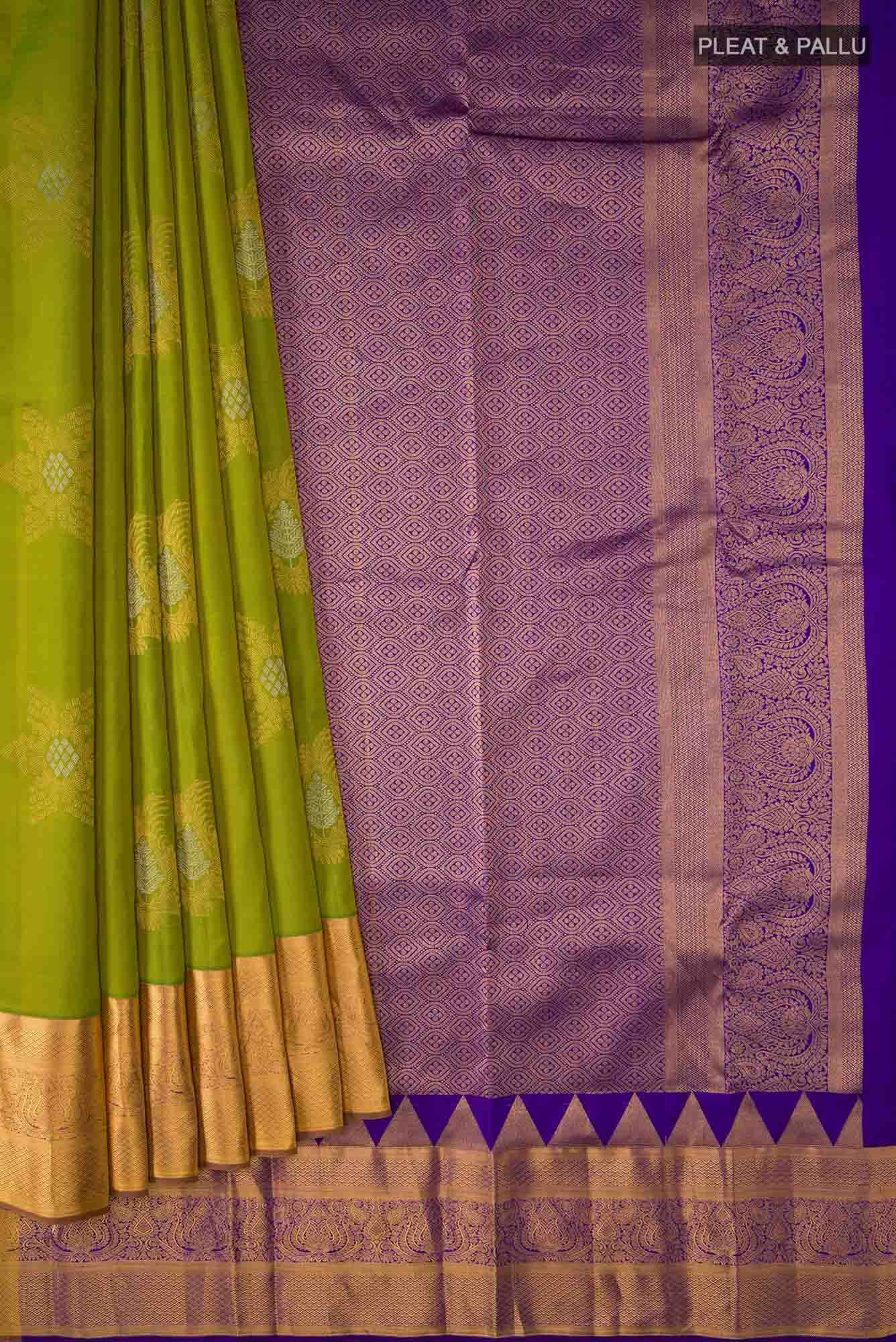 Green Kanchipuram Silk Saree