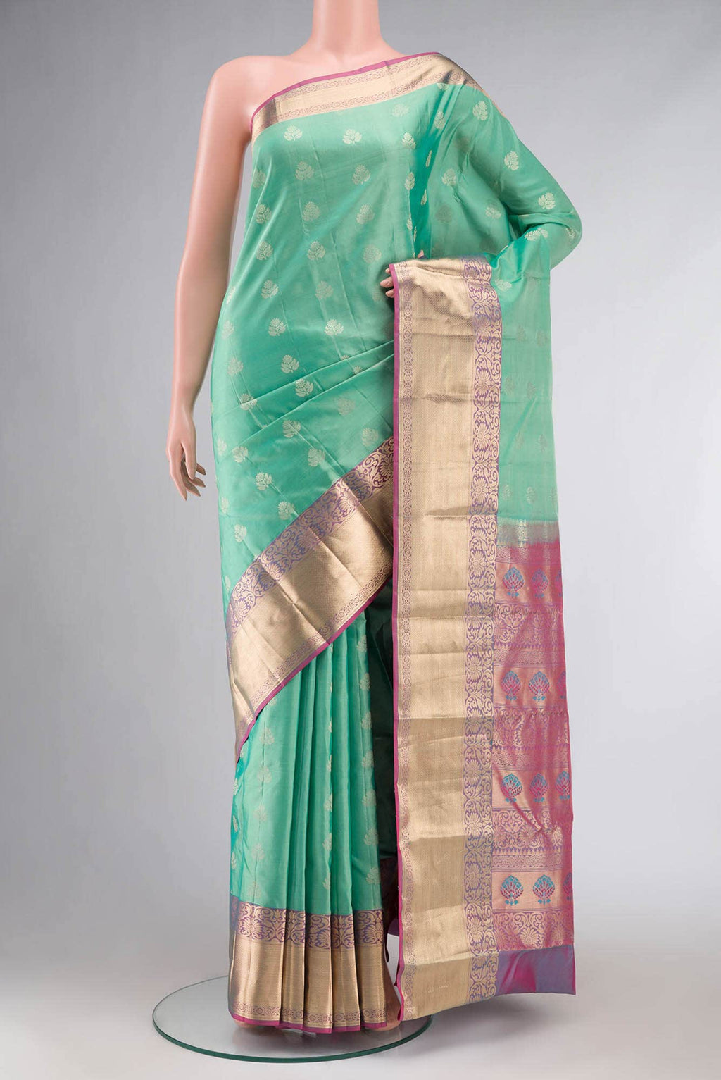 Green Kanchipuram Silk Saree