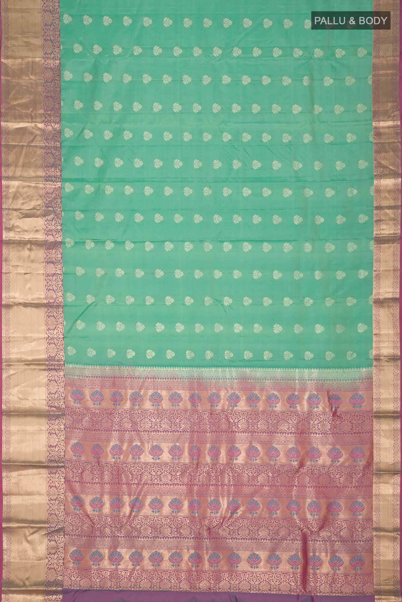 Green Kanchipuram Silk Saree