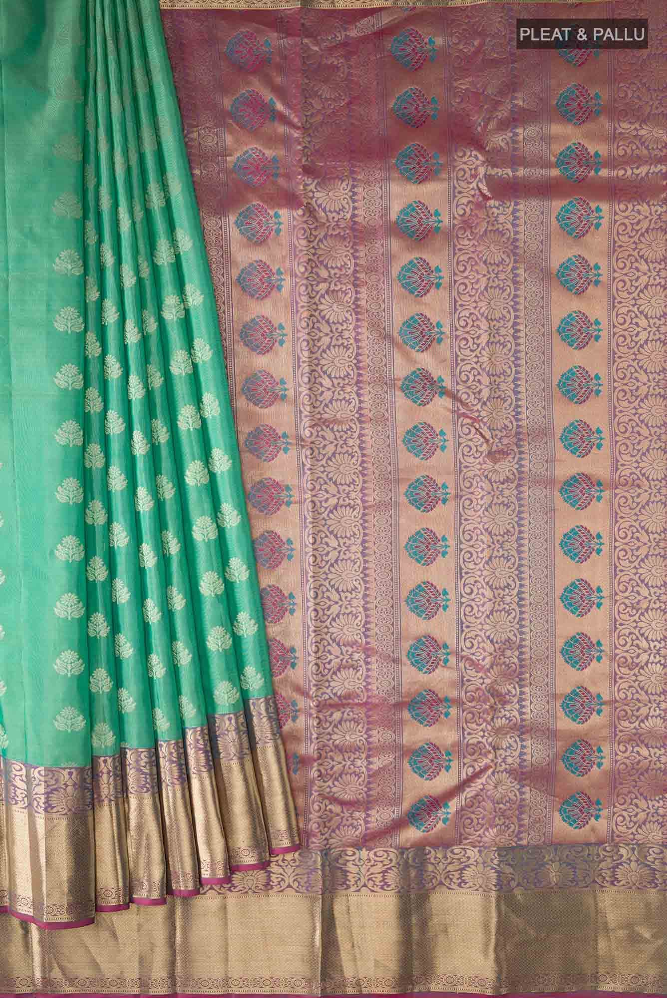 Green Kanchipuram Silk Saree