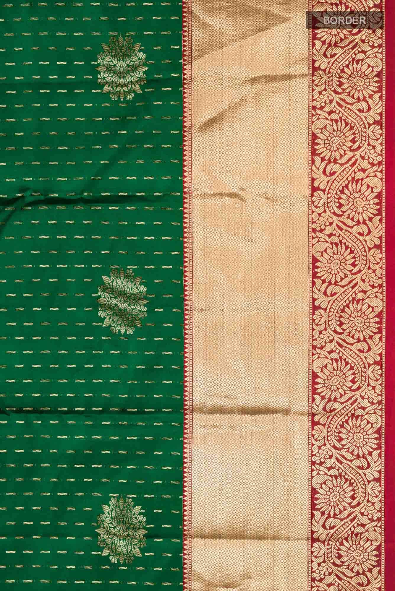 Green Kanchipuram Silk Saree