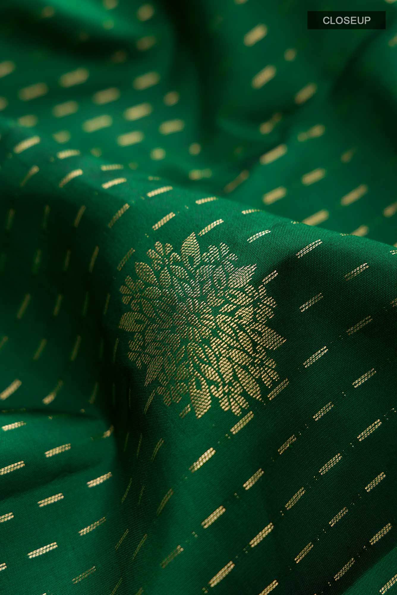 Green Kanchipuram Silk Saree