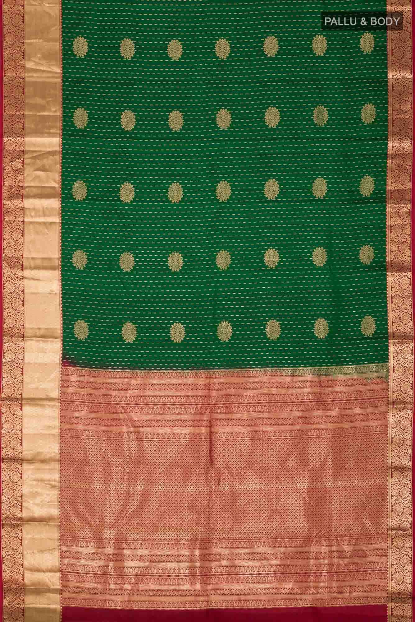 Green Kanchipuram Silk Saree
