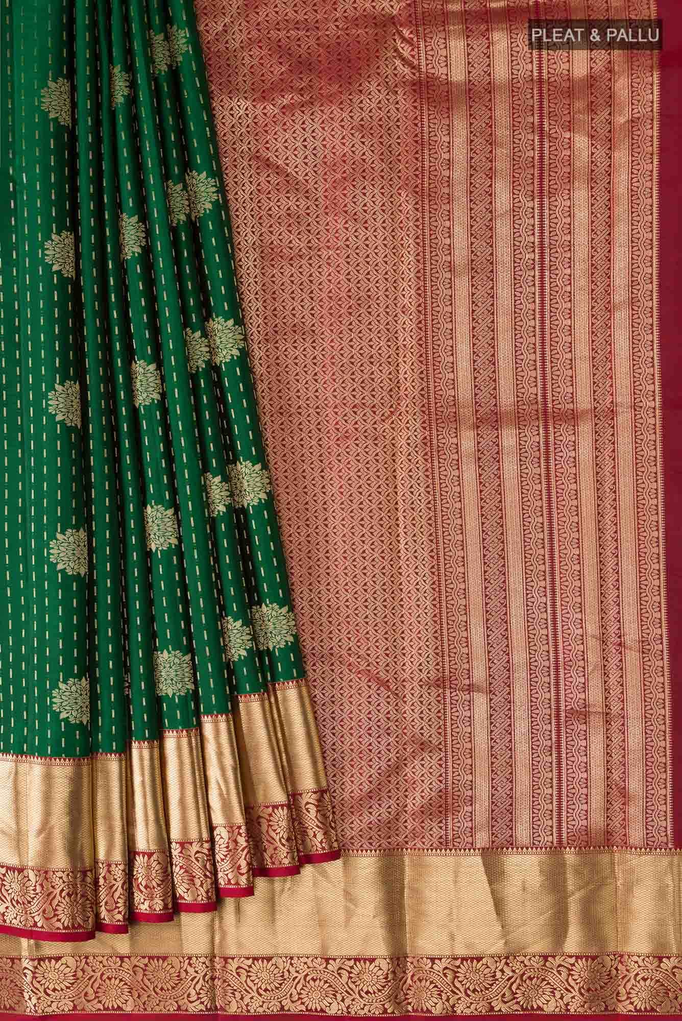 Green Kanchipuram Silk Saree