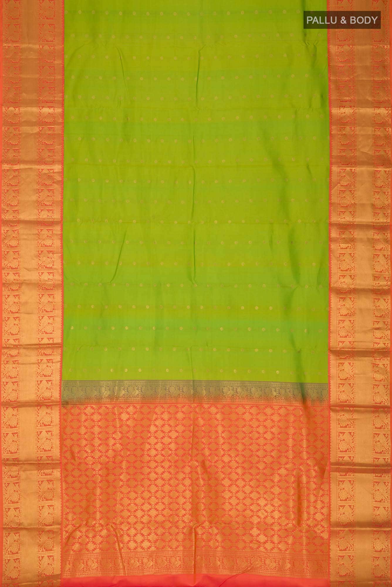 Green Kanchipuram Silk Saree