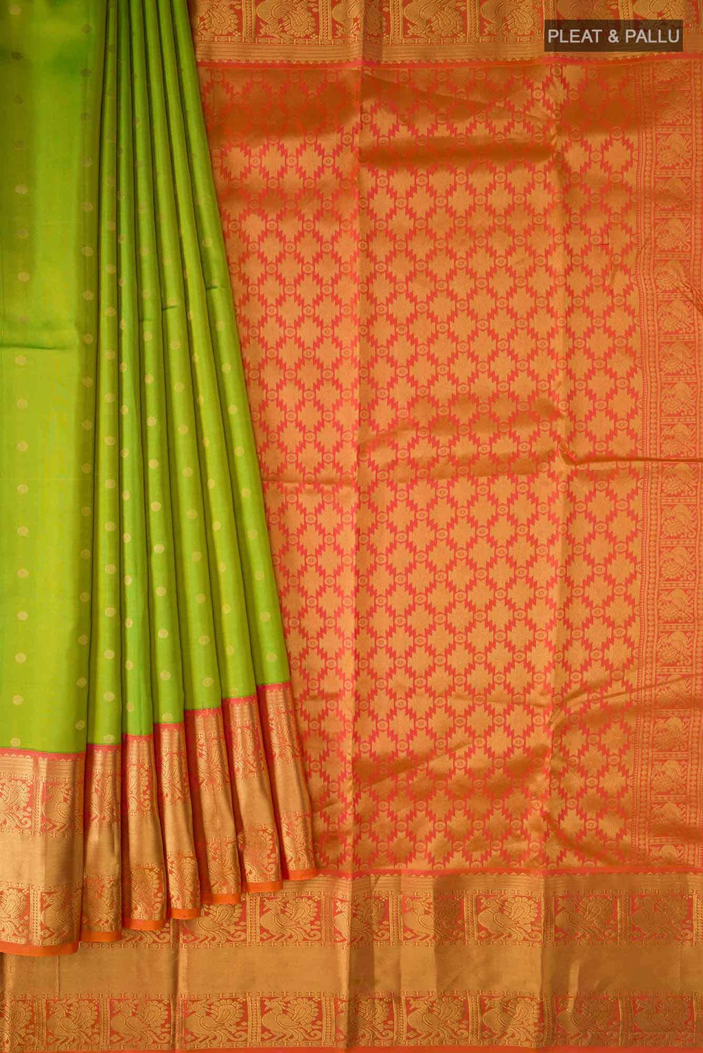 Green Kanchipuram Silk Saree