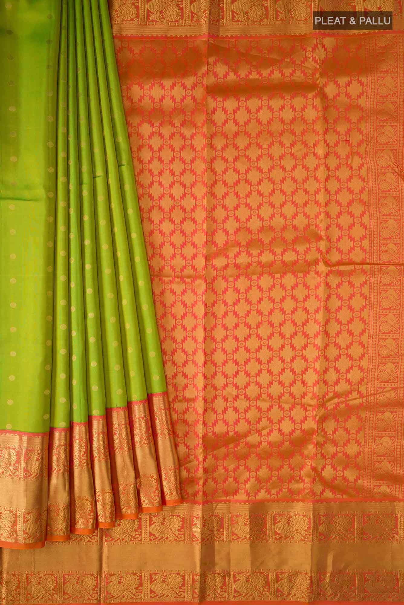 Green Kanchipuram Silk Saree