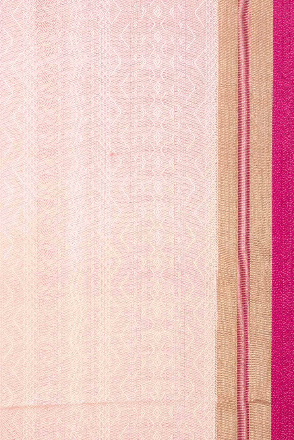 Golden Peach Dual Tone Kanchipuram Silk Saree