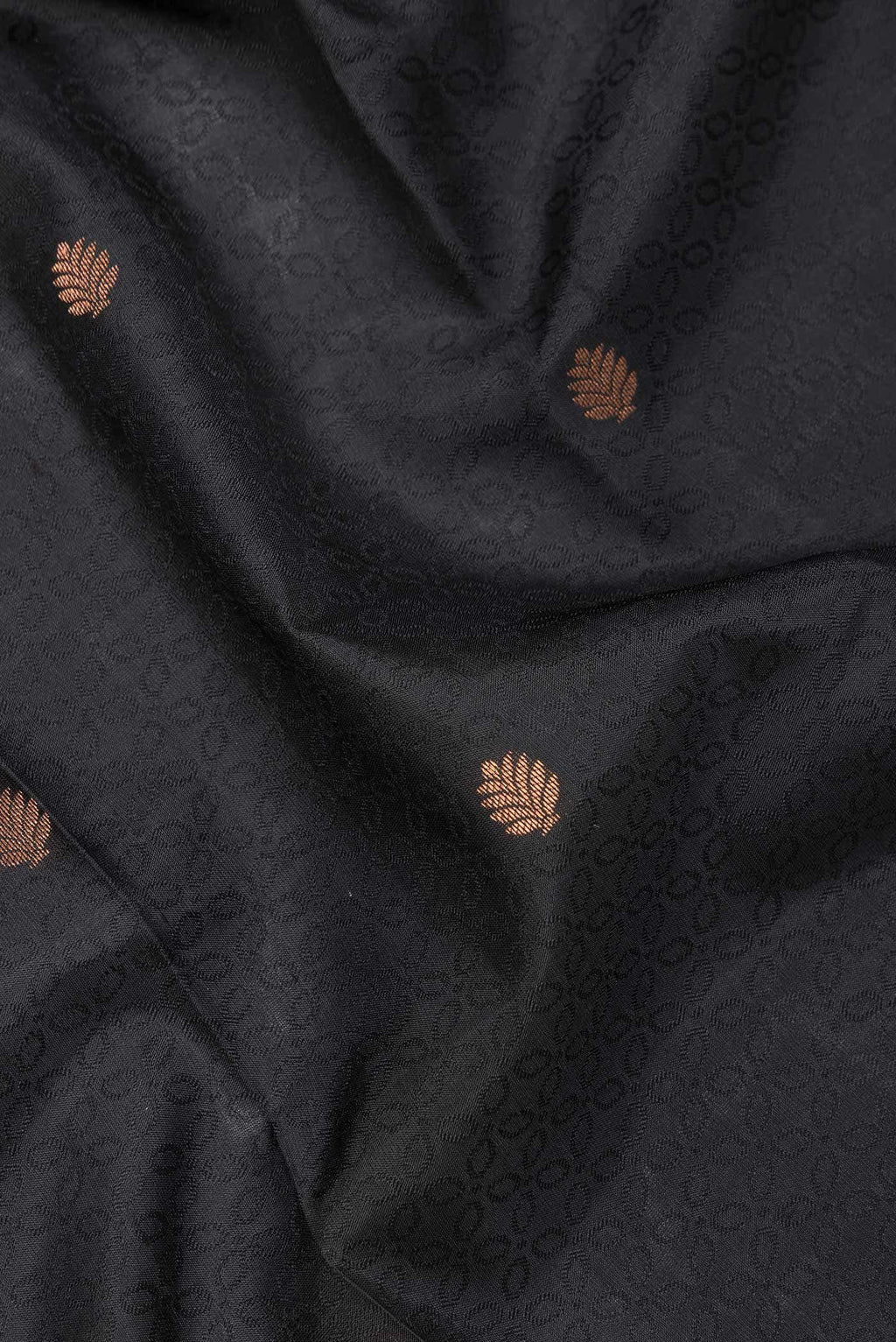 Black Kanchipuram Silk Saree