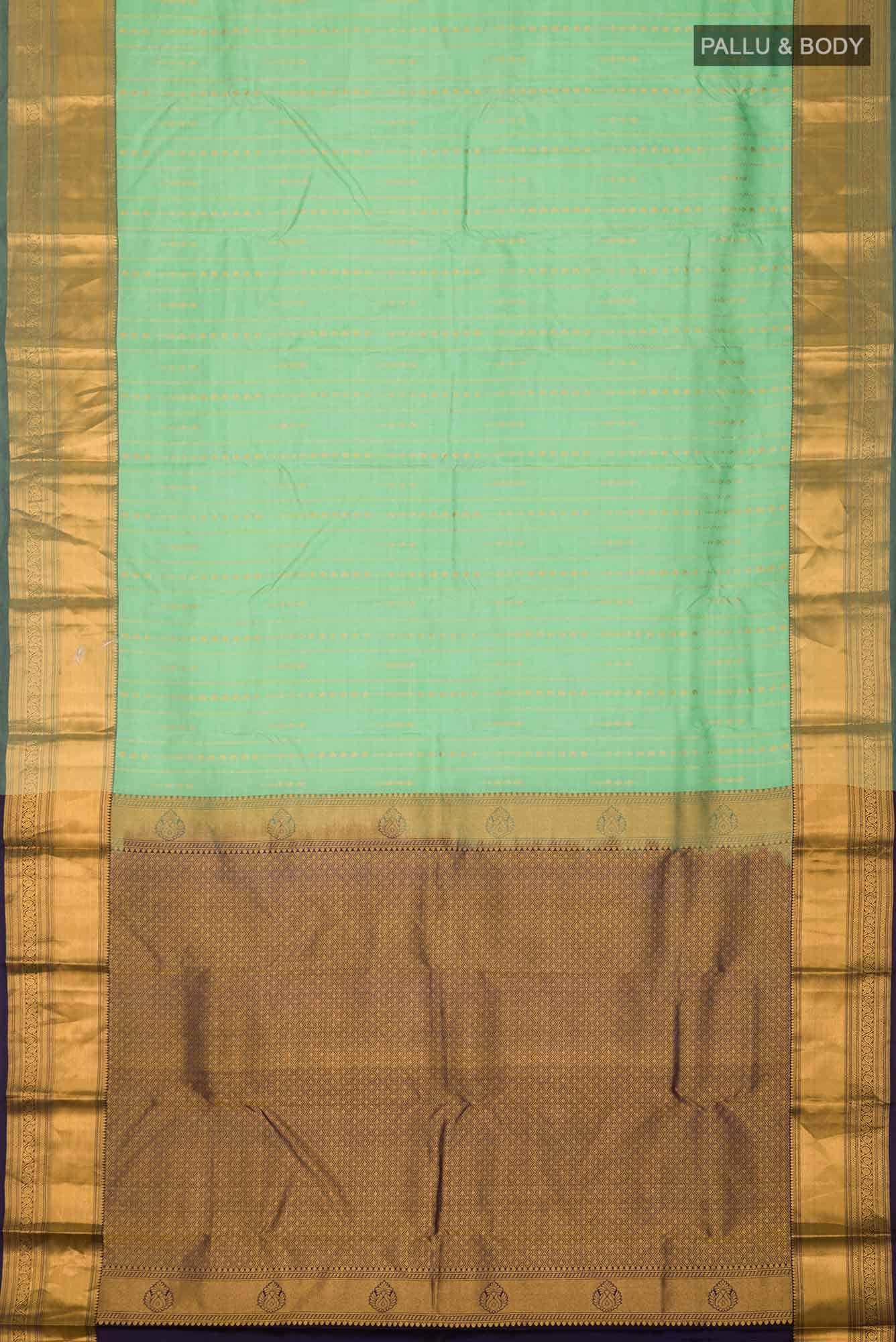 Green Kanchipuram Silk Saree