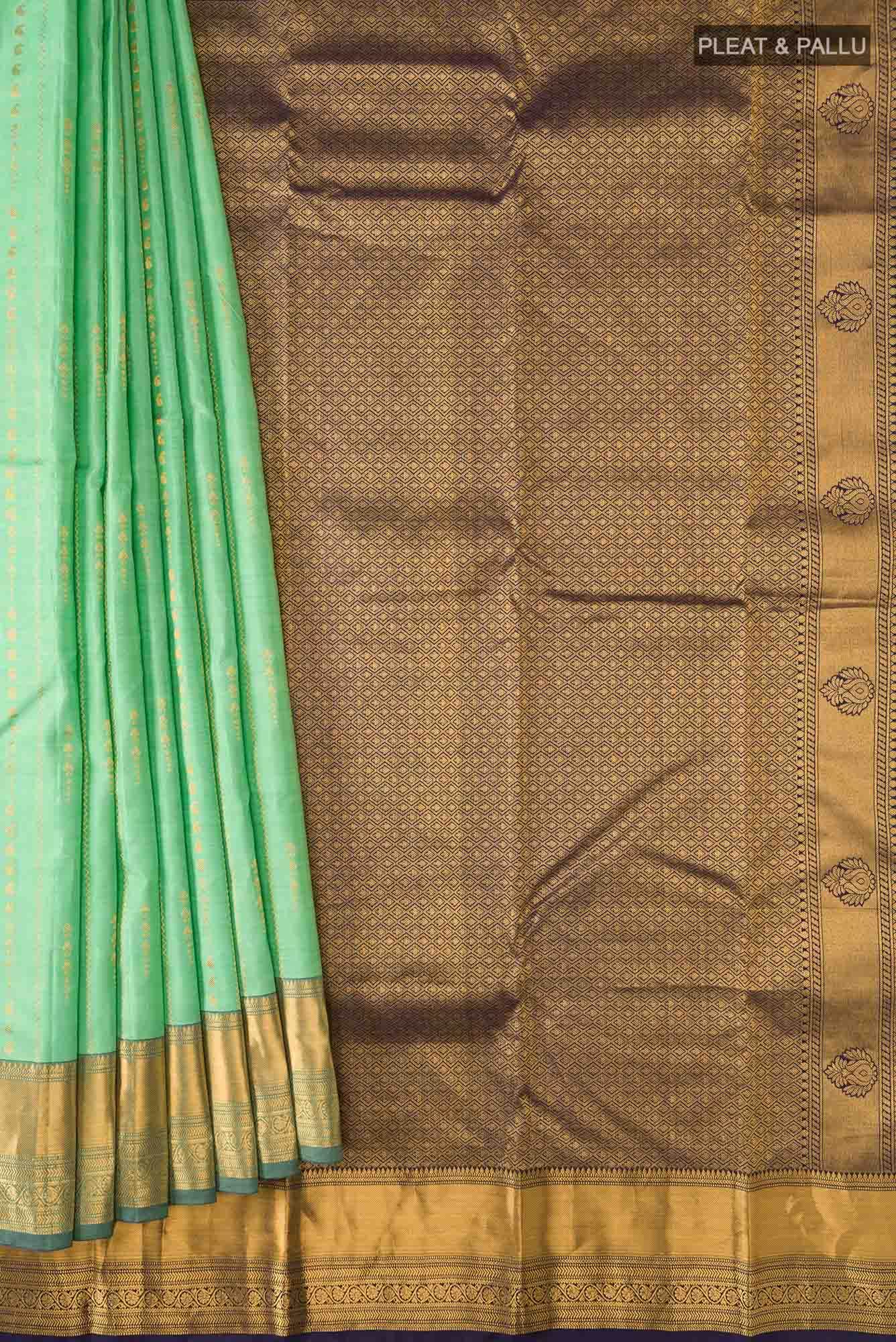 Green Kanchipuram Silk Saree
