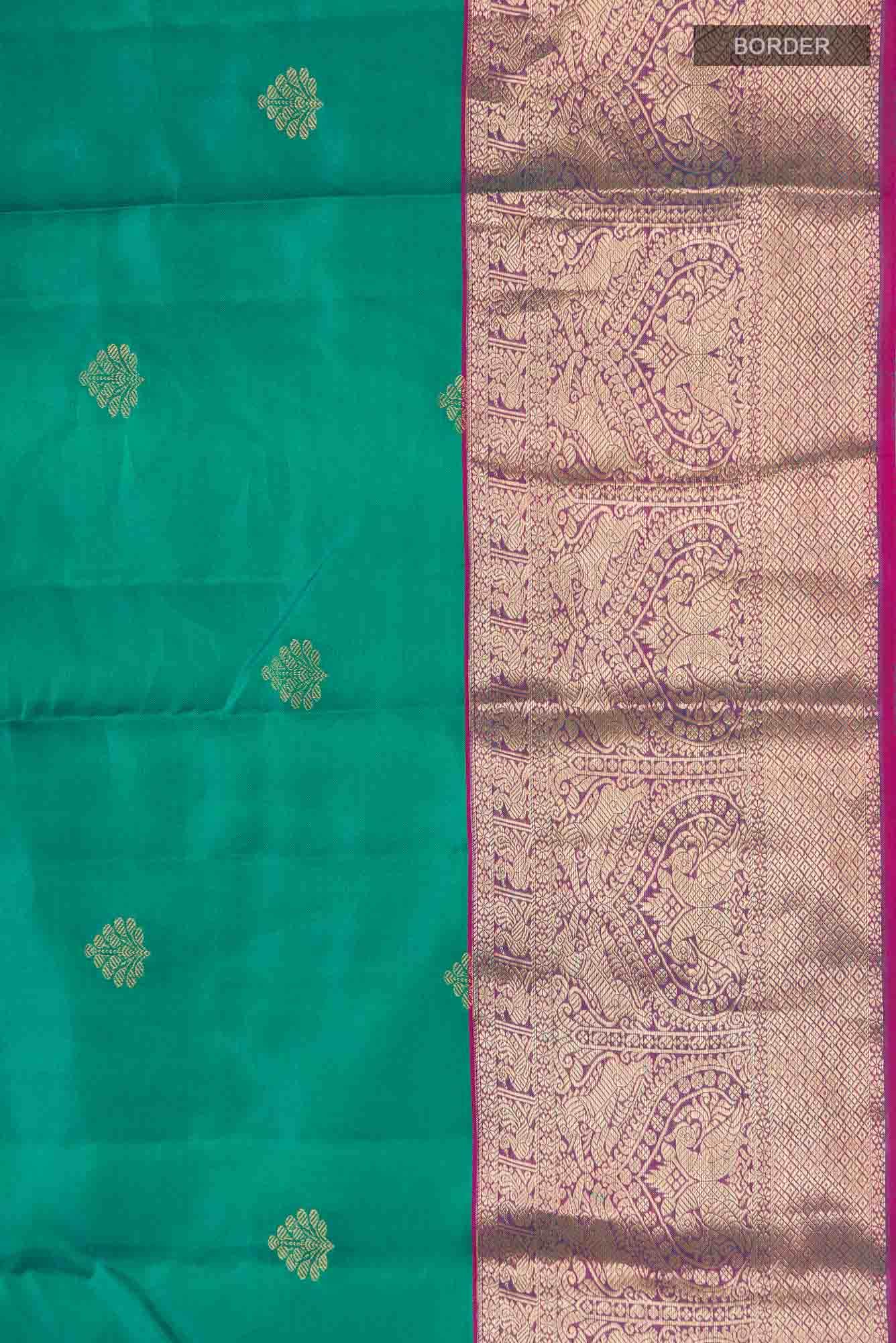 Green Kanchipuram Silk Saree