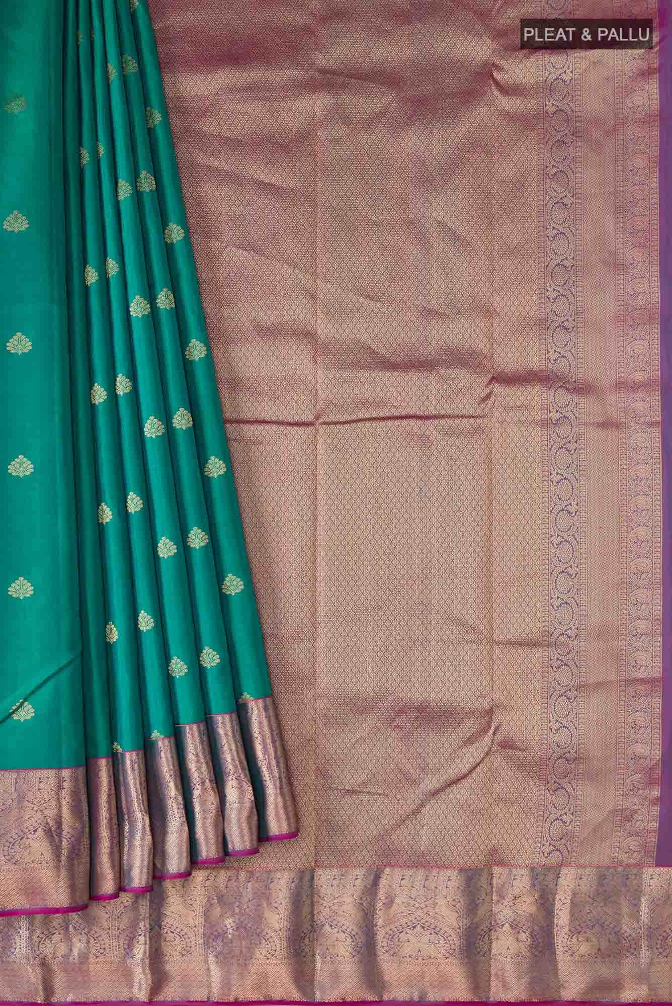 Green Kanchipuram Silk Saree