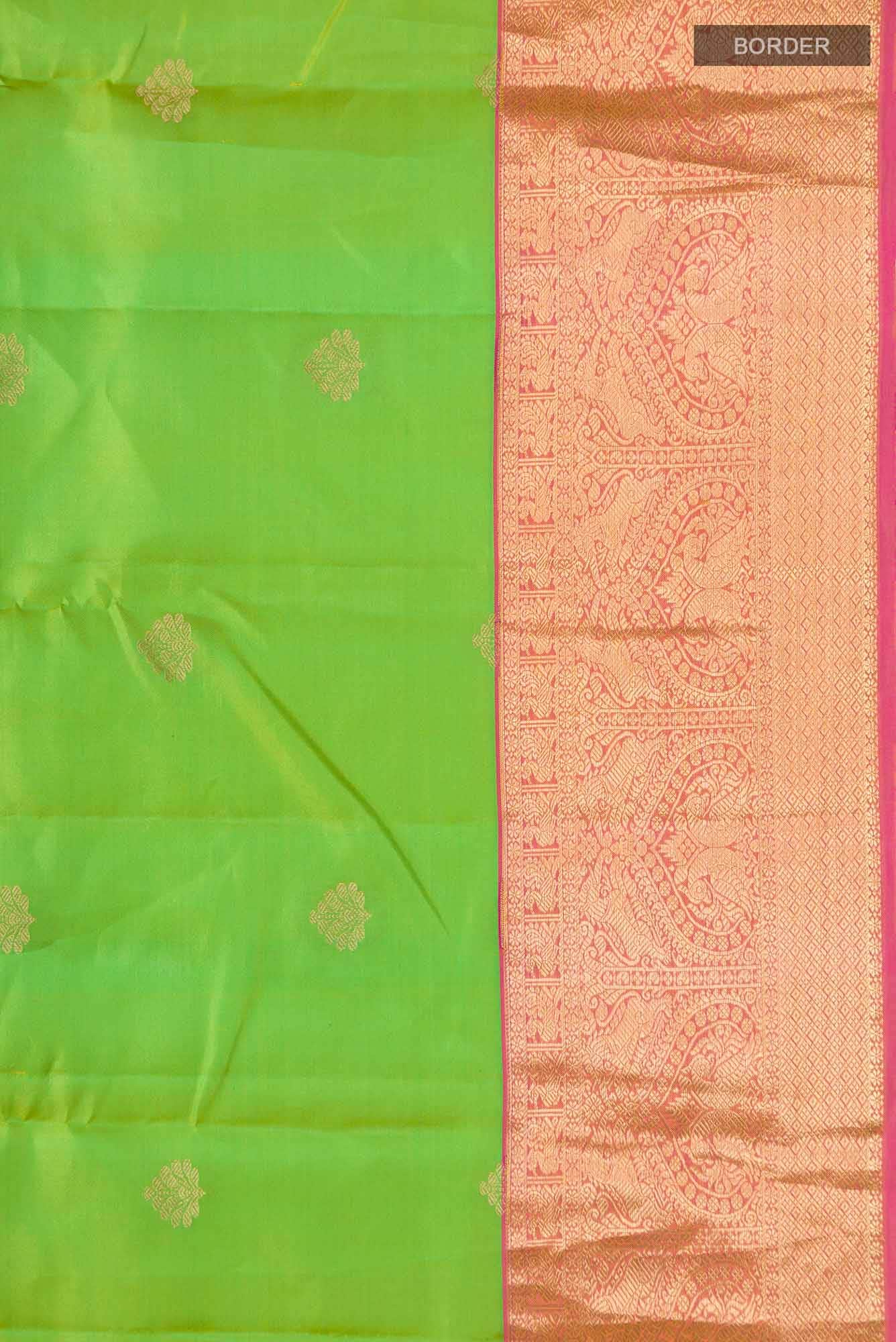 Green Kanchipuram Silk Saree
