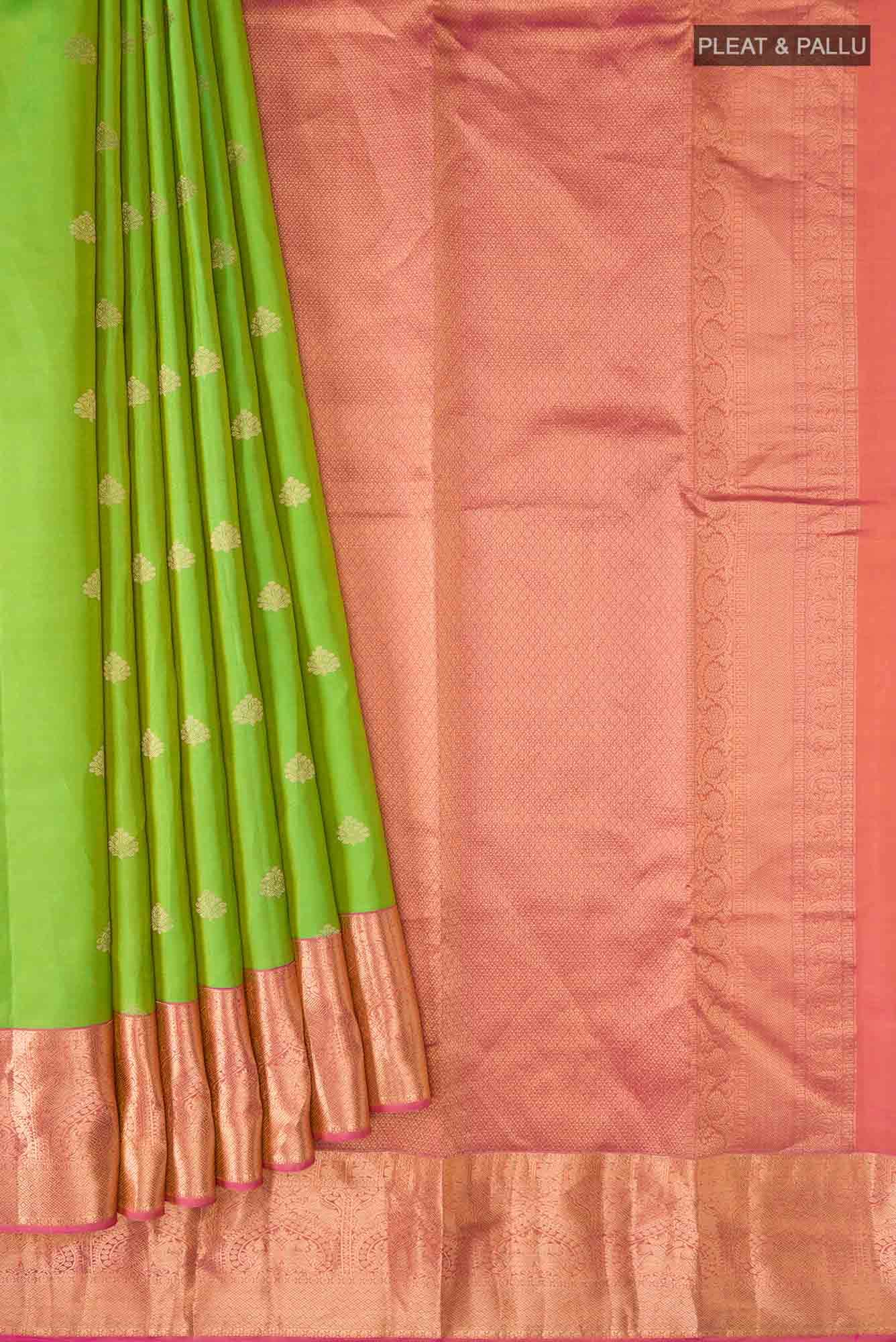 Green Kanchipuram Silk Saree