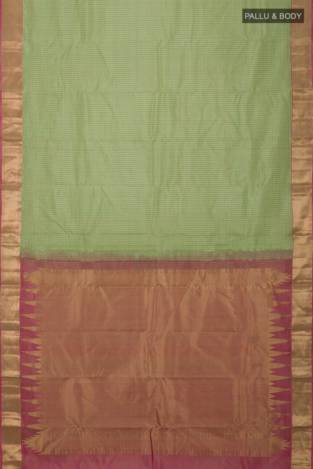 Green Kanchipuram Silk Saree