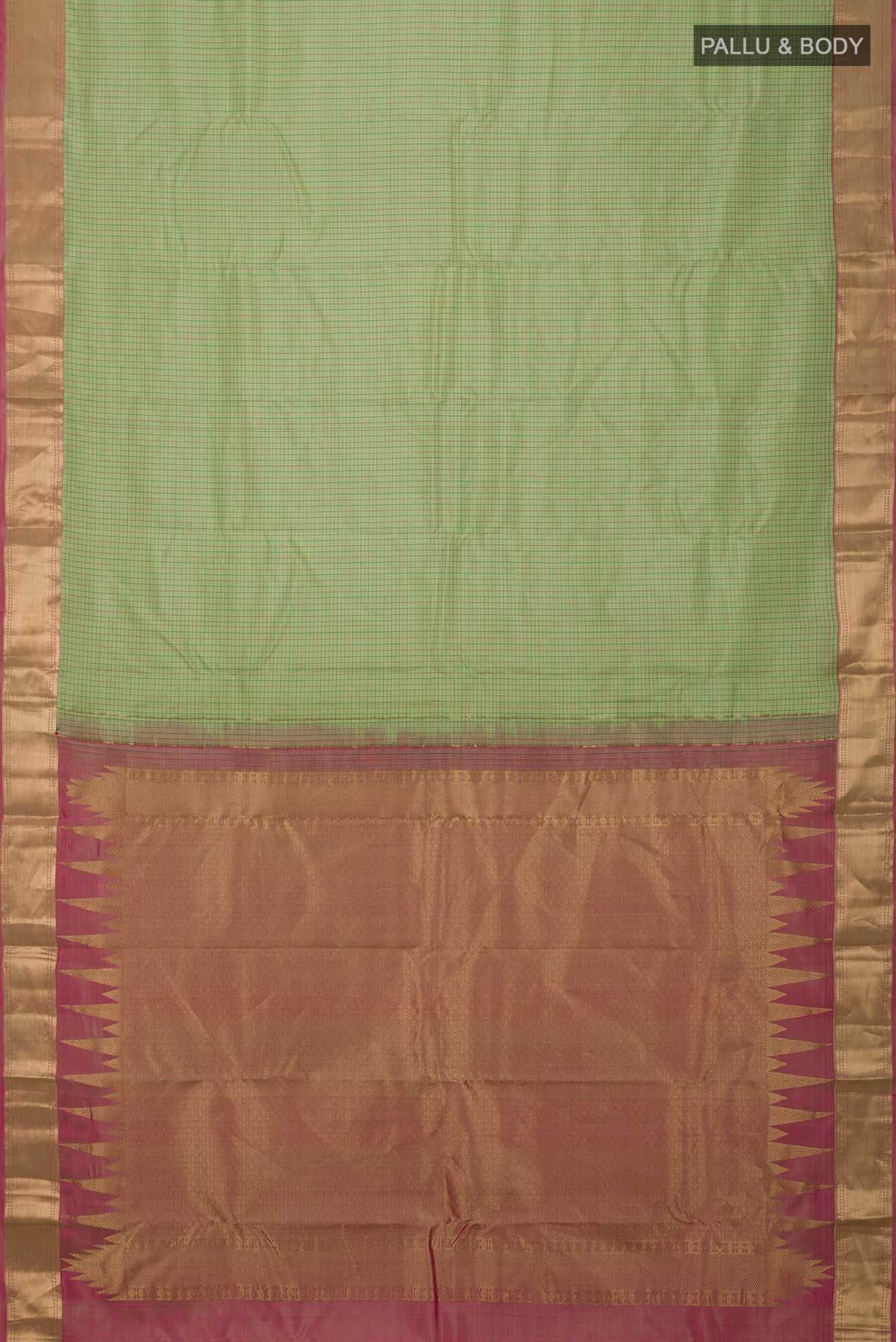 Green Kanchipuram Silk Saree