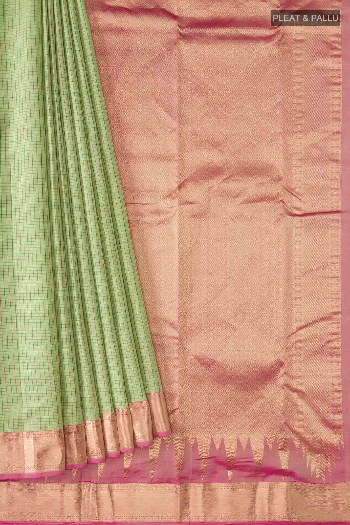 Green Kanchipuram Silk Saree