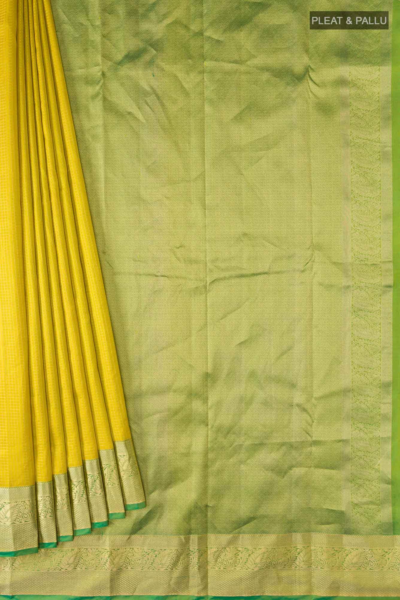 Green Kanchipuram Silk Saree