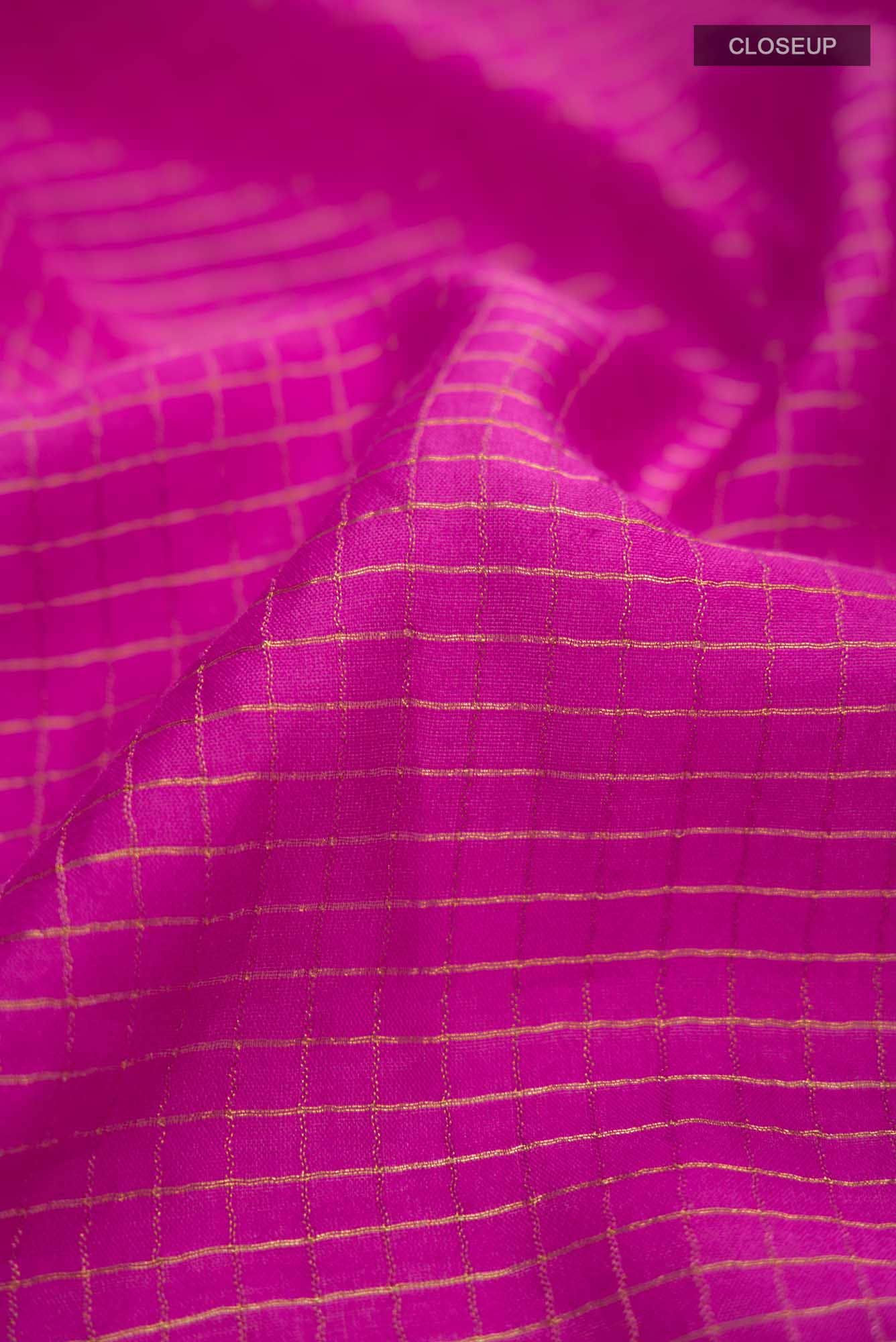 Pink Bhagalpuri Tussar Silk Saree