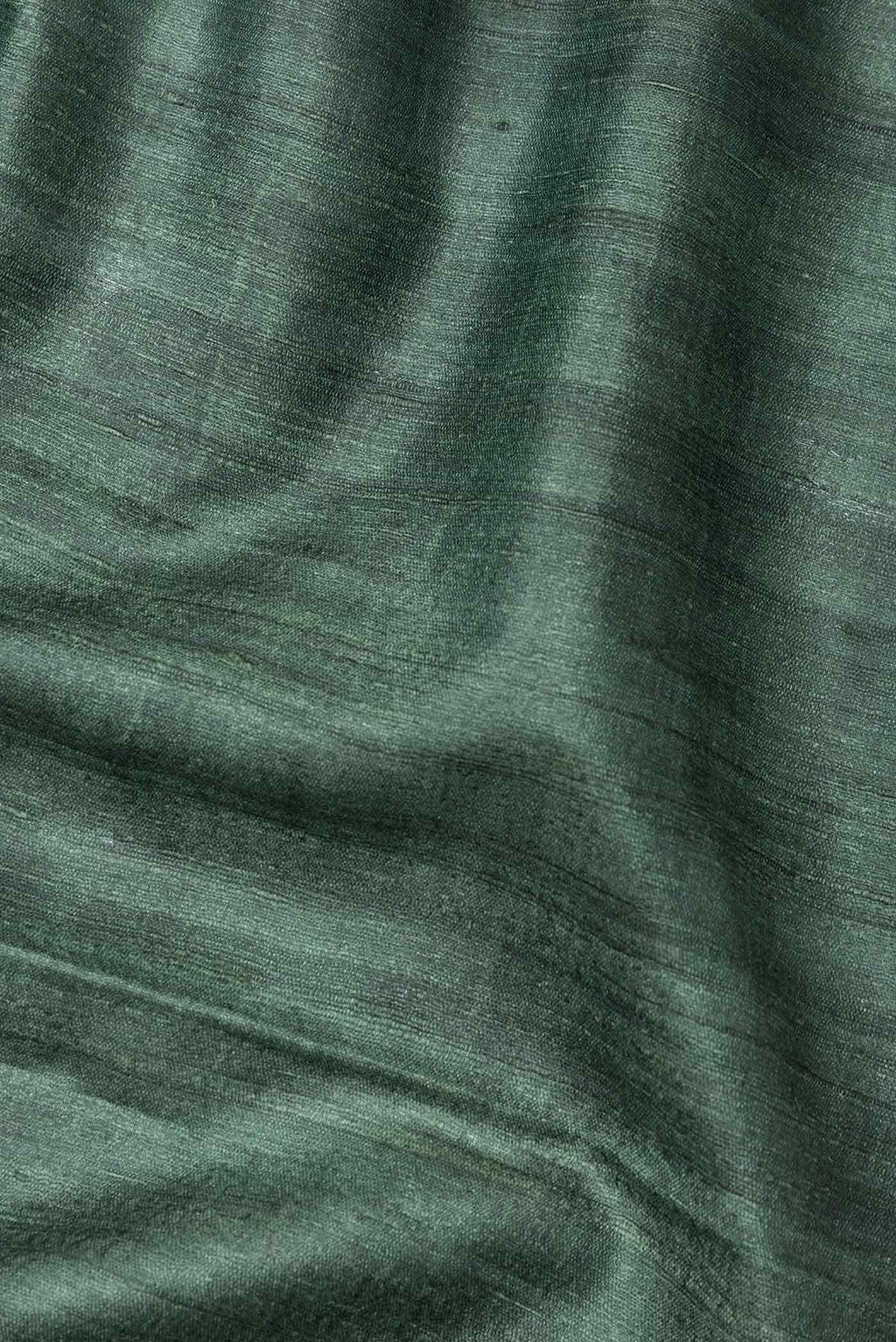 Green Tussar Silk Saree