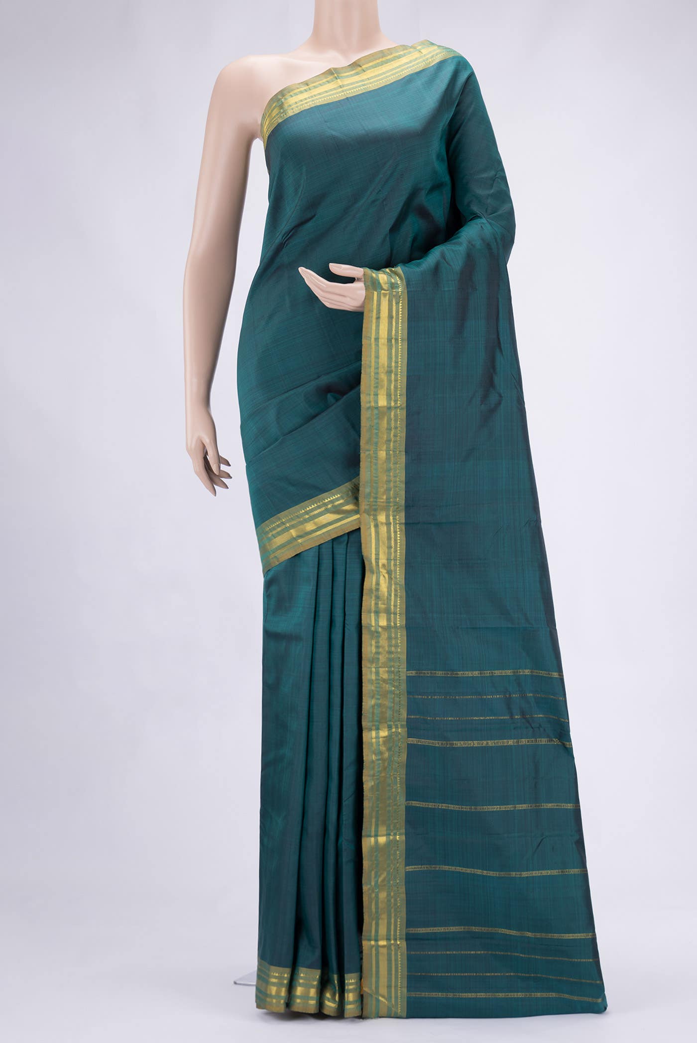 Green Kanchipuram Silk Saree