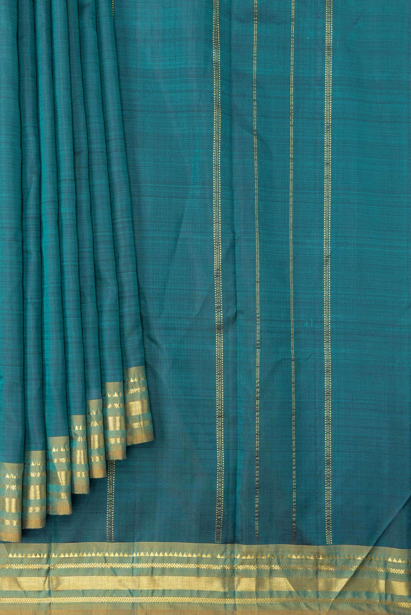 Green Kanchipuram Silk Saree