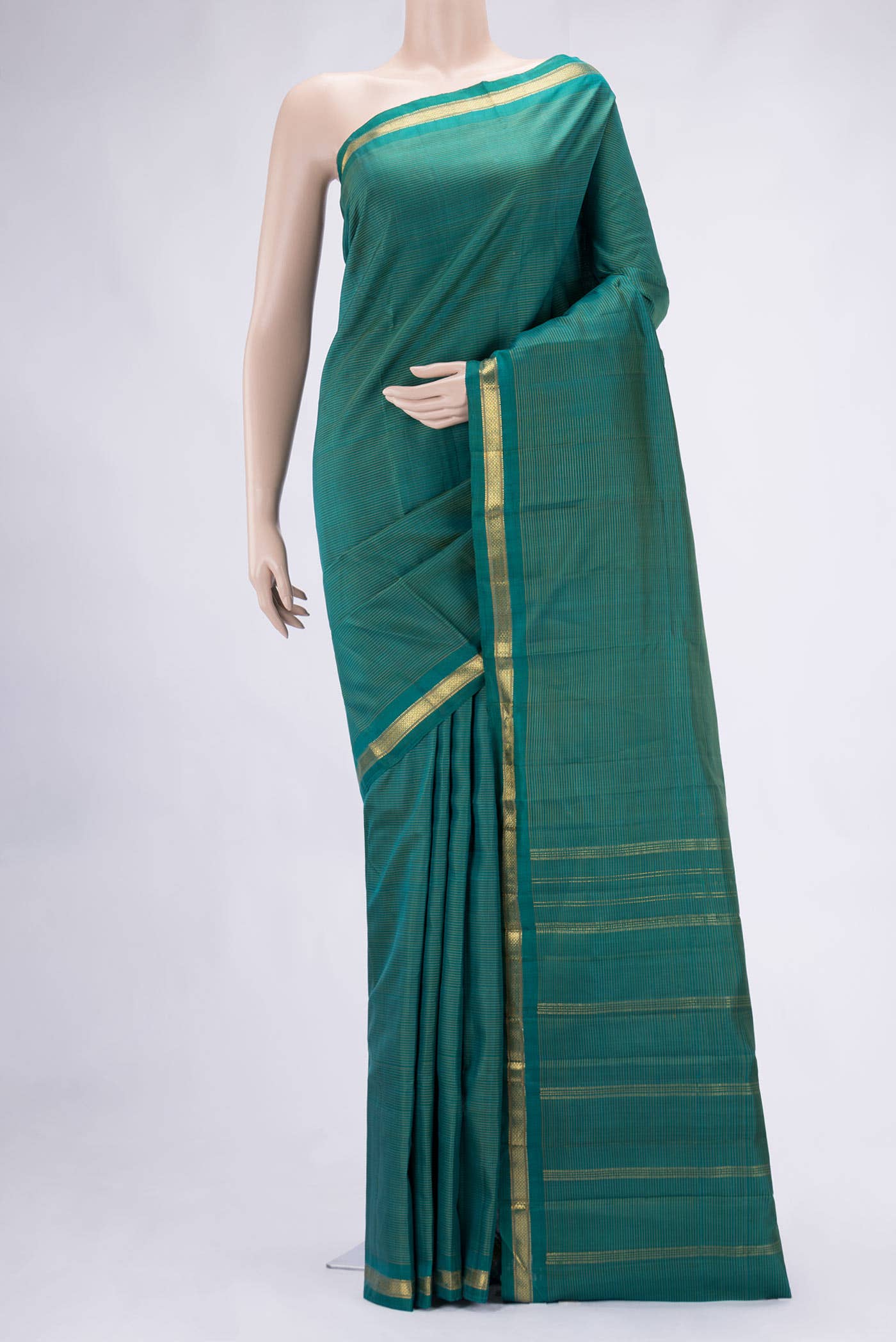 Green Kanchipuram Silk Saree