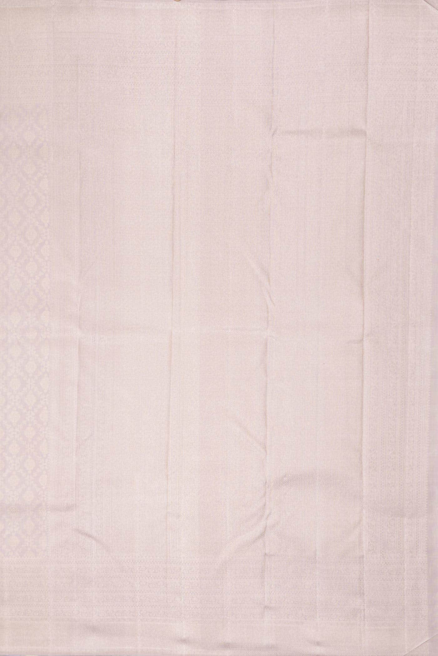 Rose Gold Dual Tone Kanchipuram Silk Saree