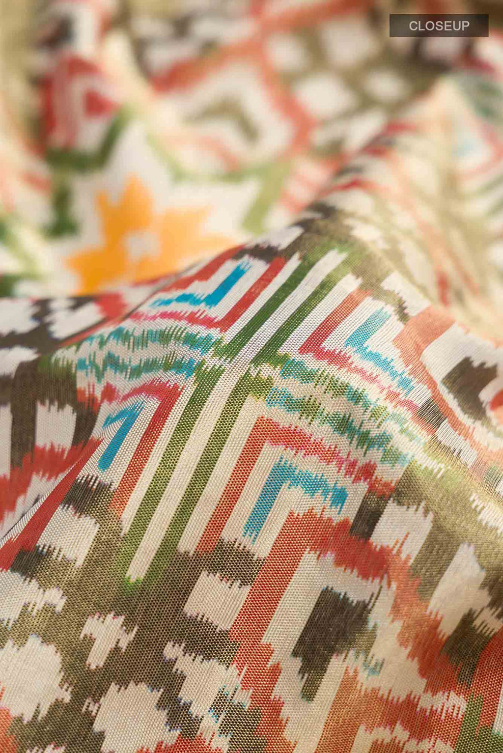 Beige Rajkot Patola Silk Saree