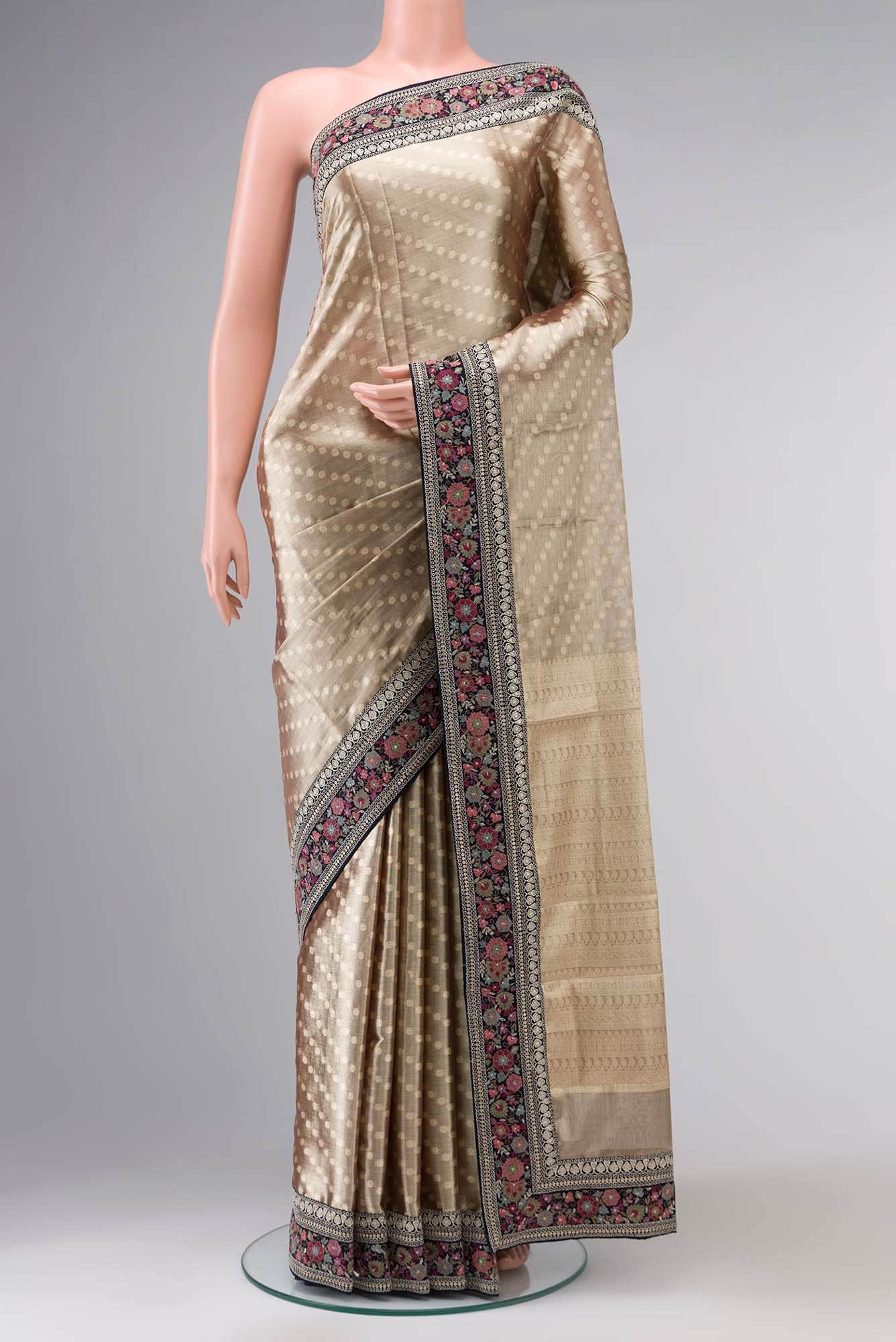 Gold Tissue Silk Saree
