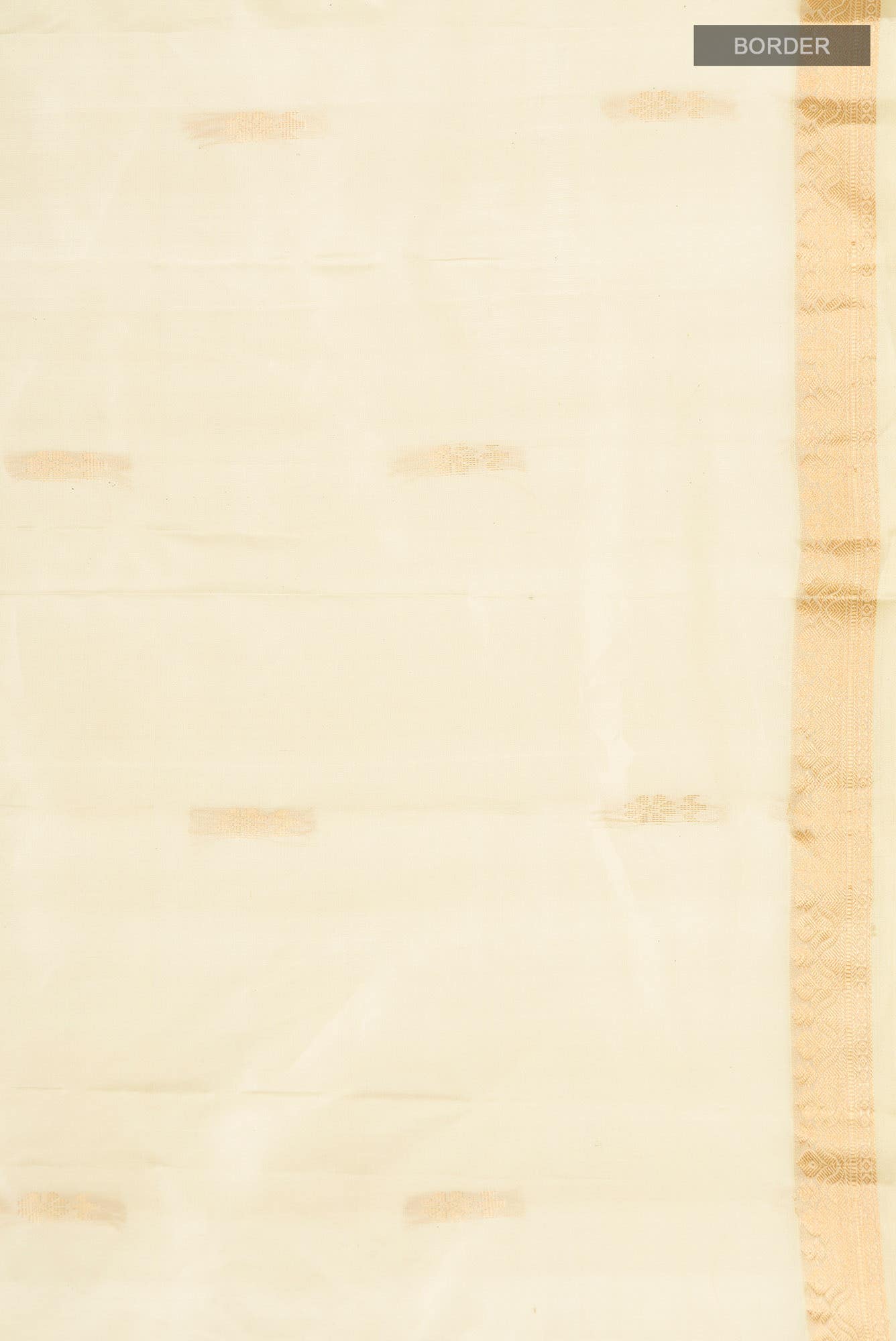 Beige Kanchipuram Silk Saree