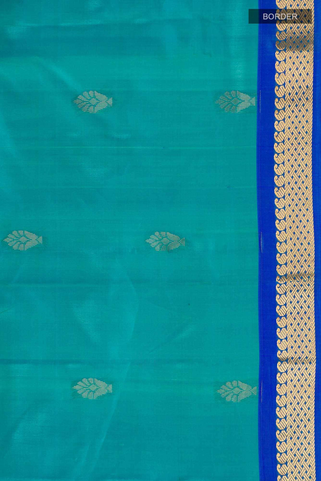Blue Kanchipuram Silk Saree