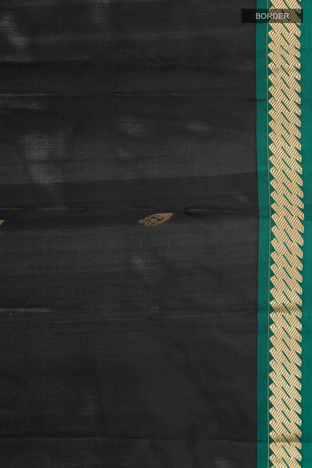 Black Kanchipuram Silk Saree