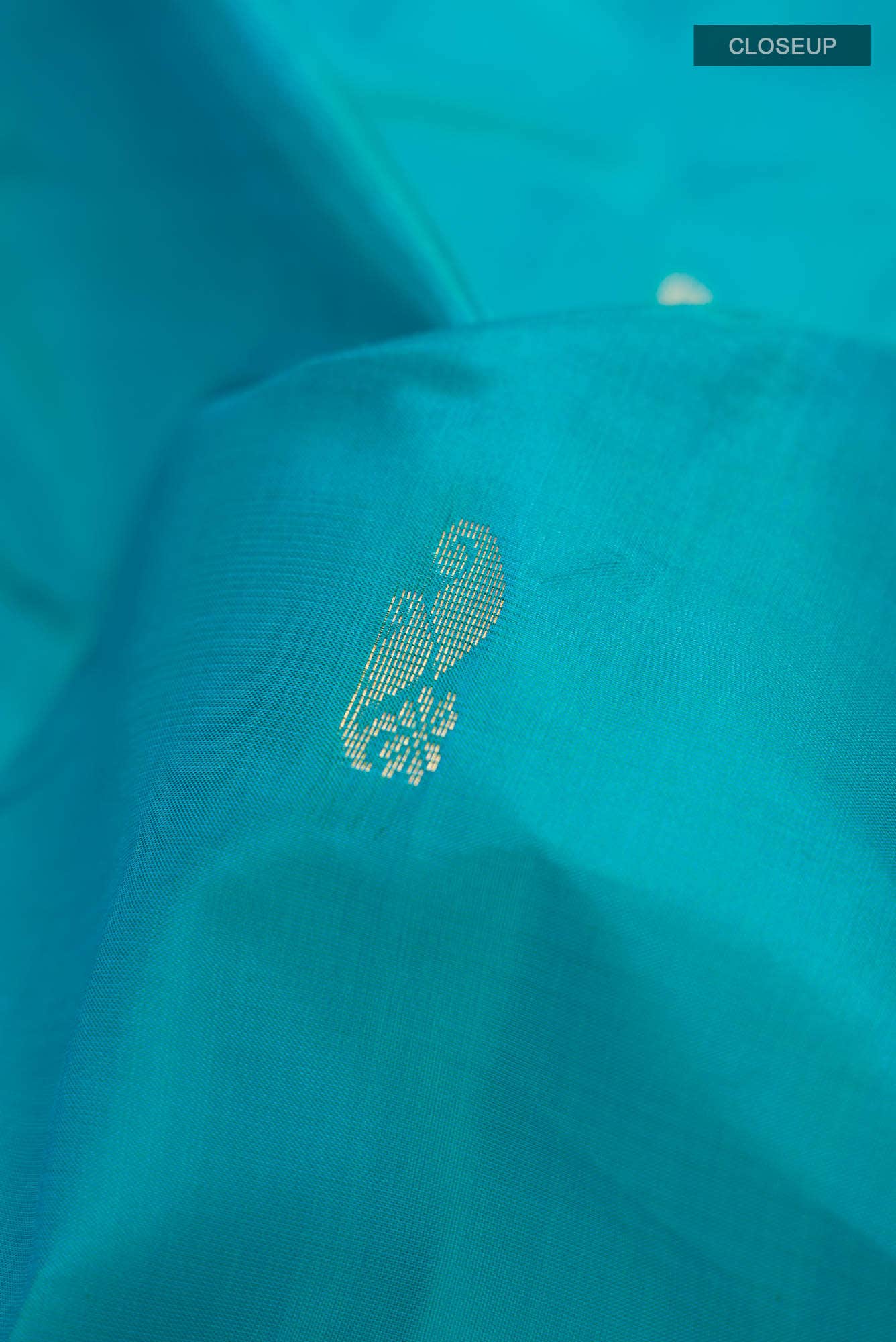 Blue Kanchipuram Silk Saree