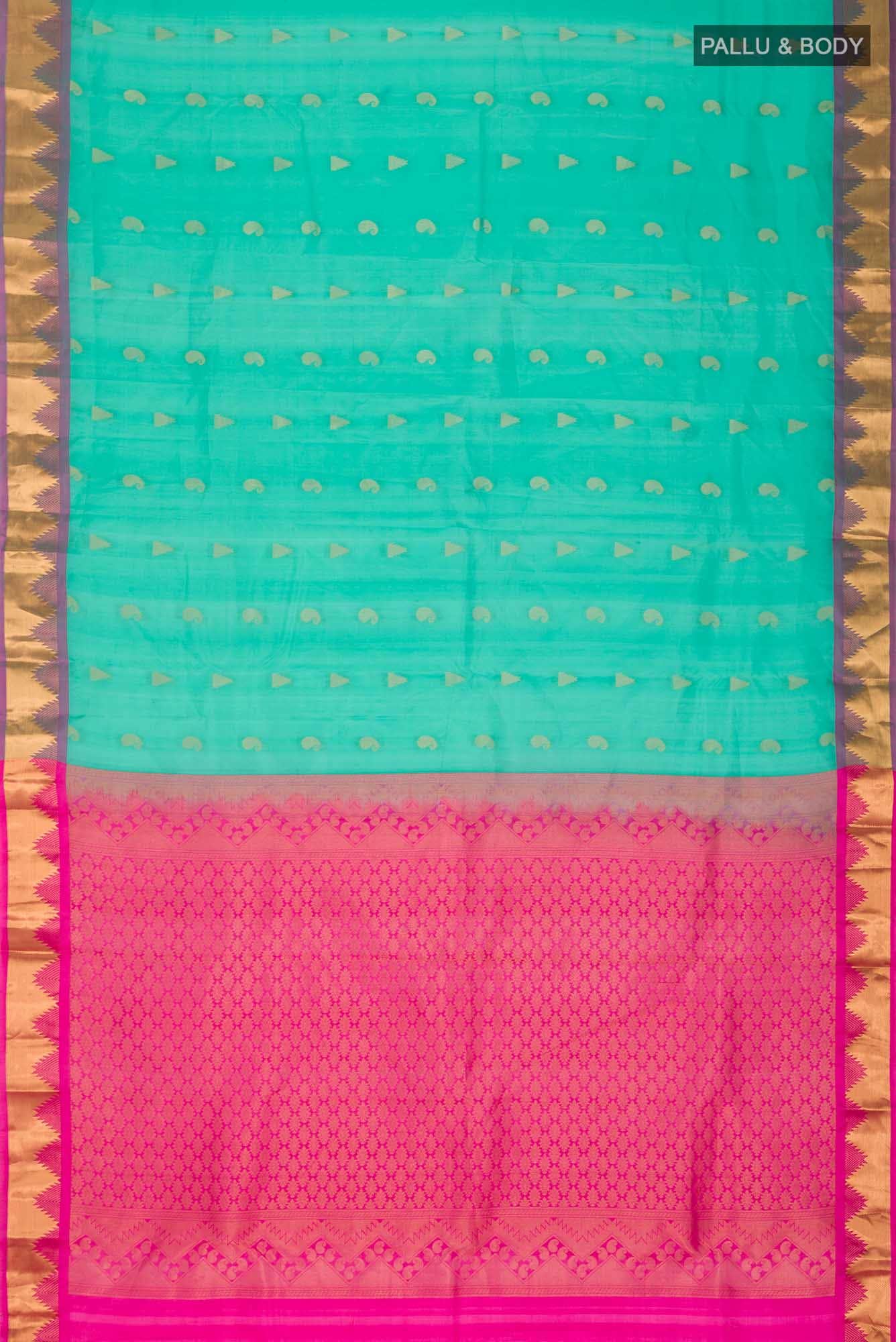Green Kanchipuram Silk Saree