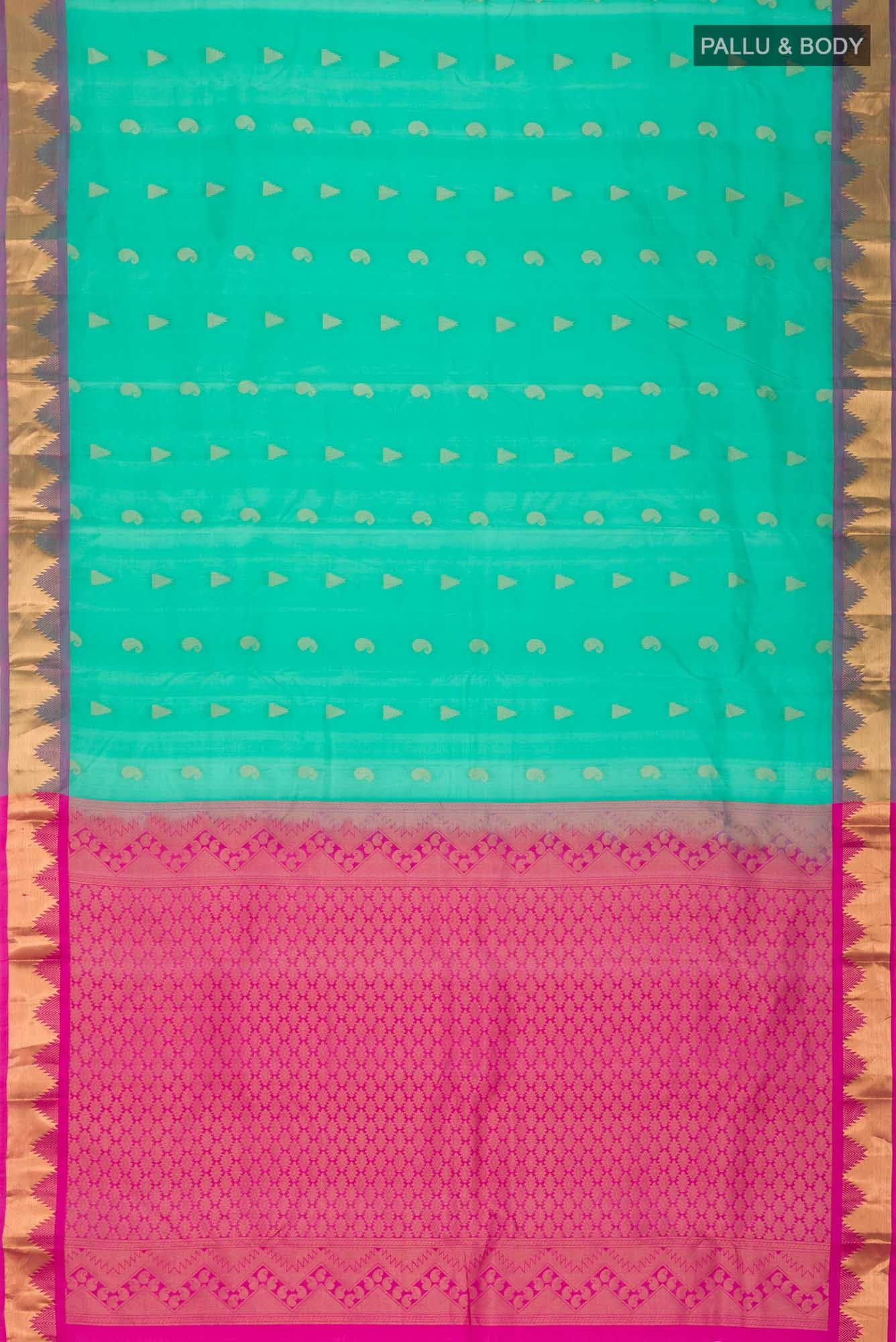 Green Kanchipuram Silk Saree
