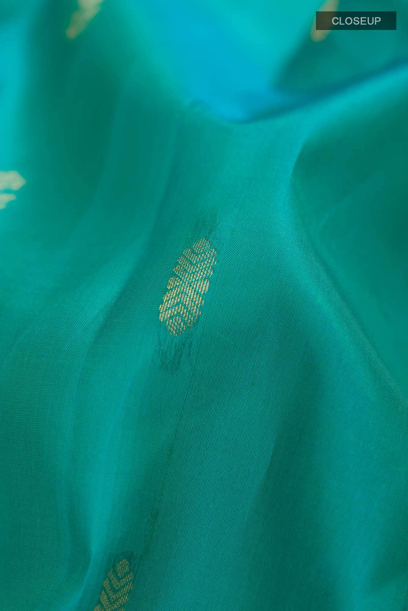 Blue Kanchipuram Silk Saree