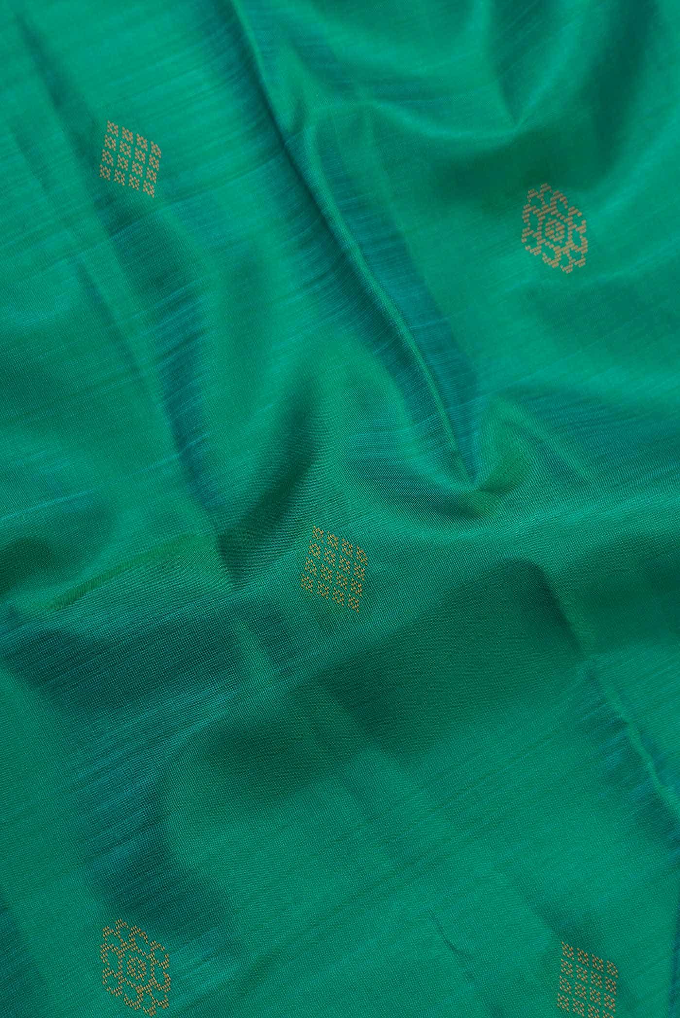Green Kanchipuram Silk Saree
