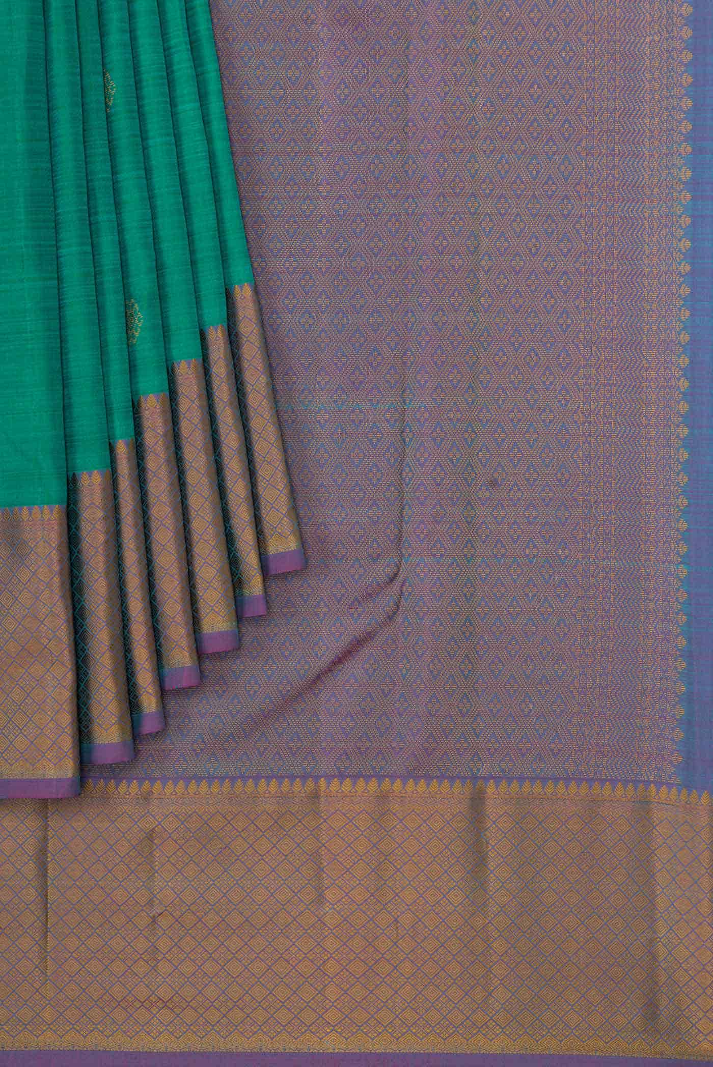 Green Kanchipuram Silk Saree