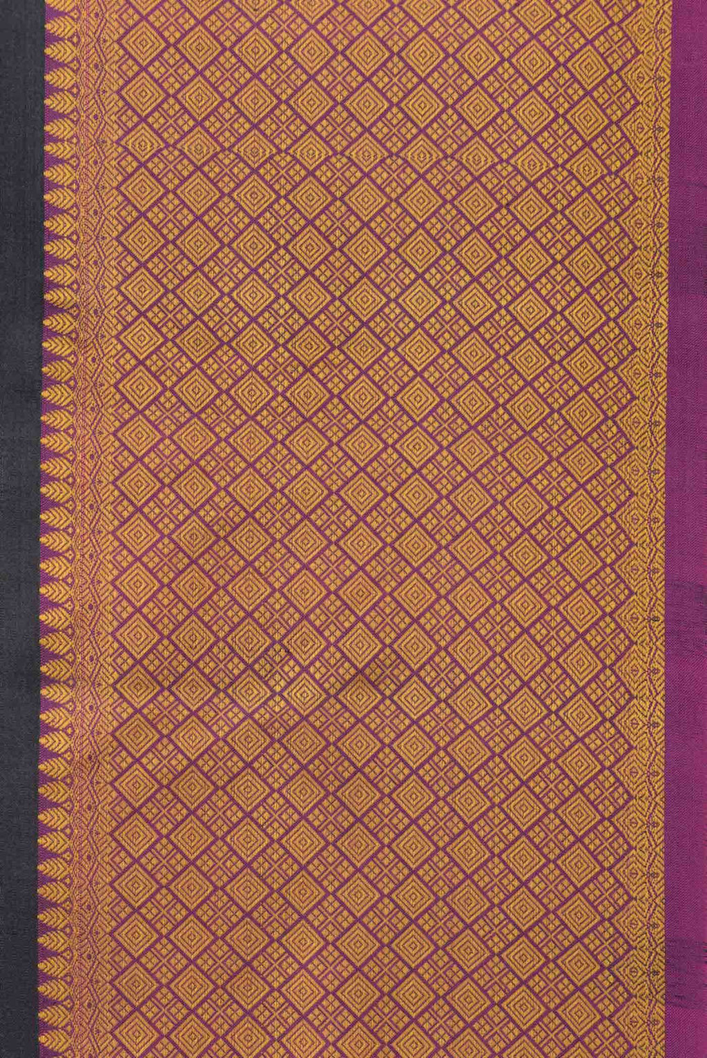 Black Kanchipuram Silk Saree