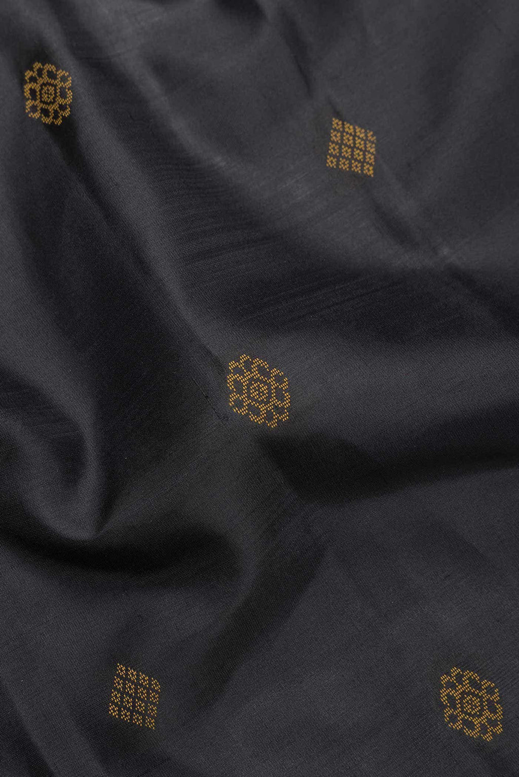 Black Kanchipuram Silk Saree